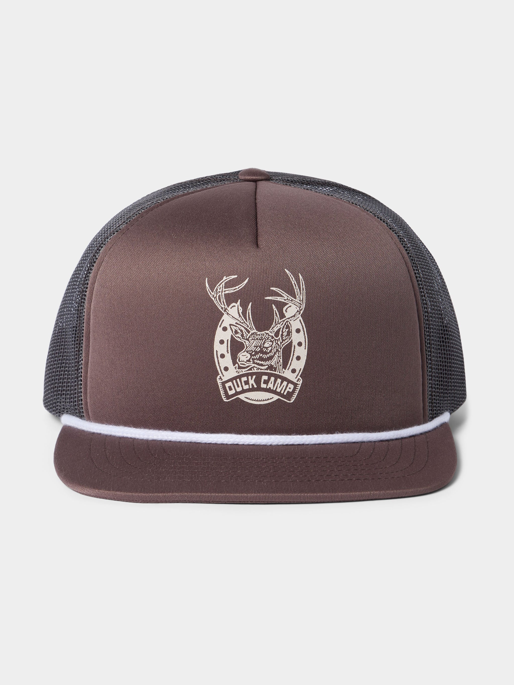Lucky Trucker Cap Retro Lucky Duck Trucker Hat In Beige – Soulbyrd
