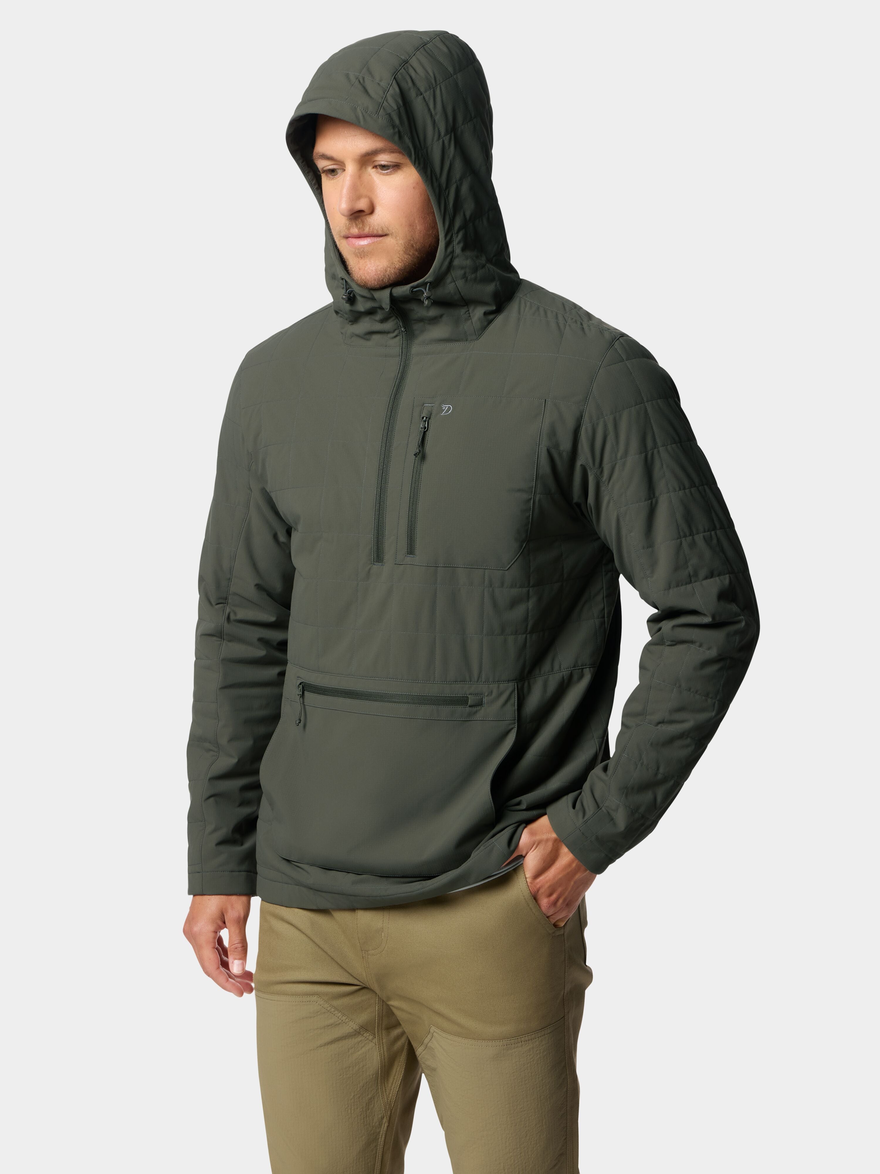 M's Airflow Insulated Lightweight Pullover - Raven