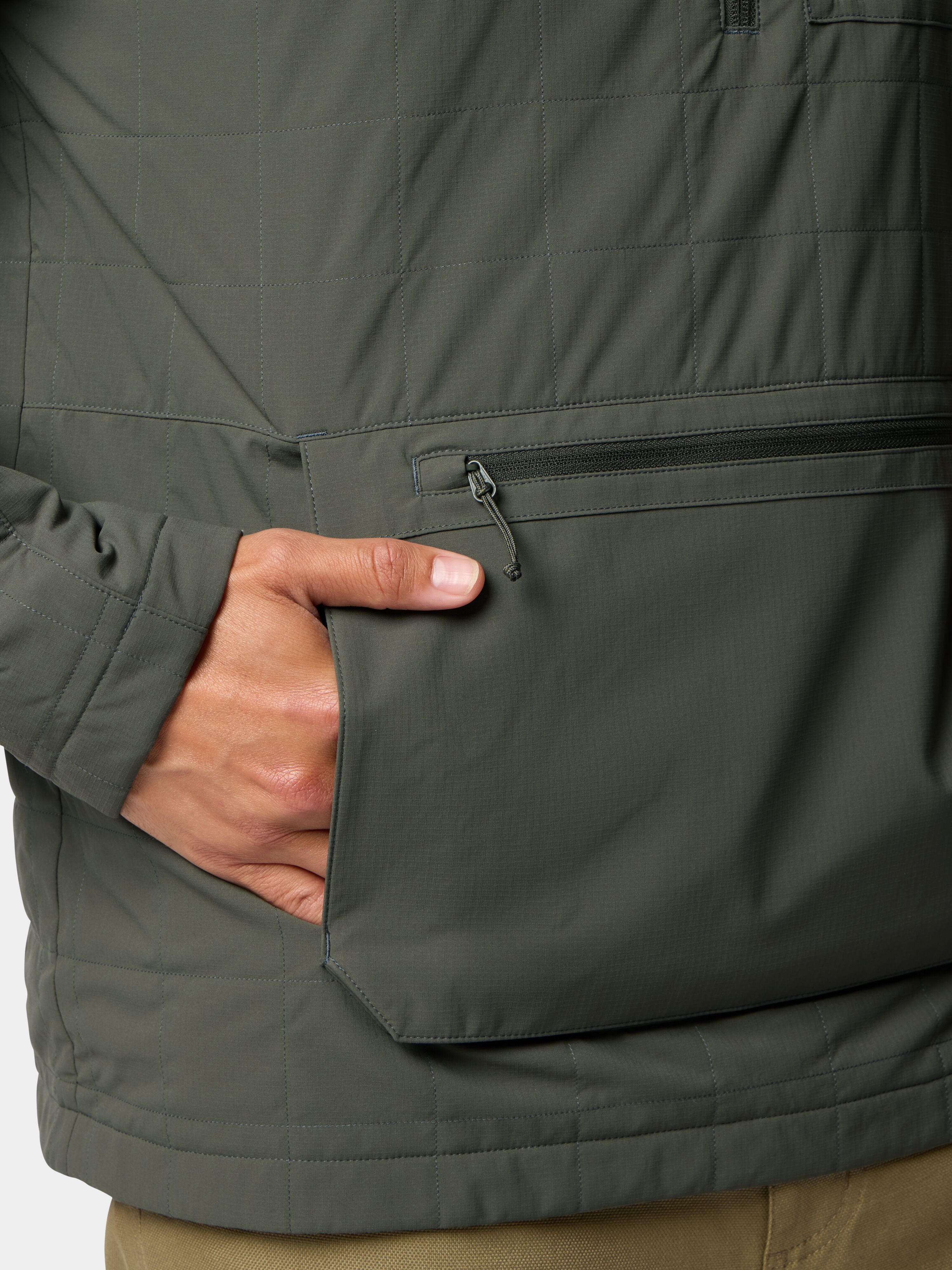 M's Airflow Insulated Lightweight Pullover - Raven