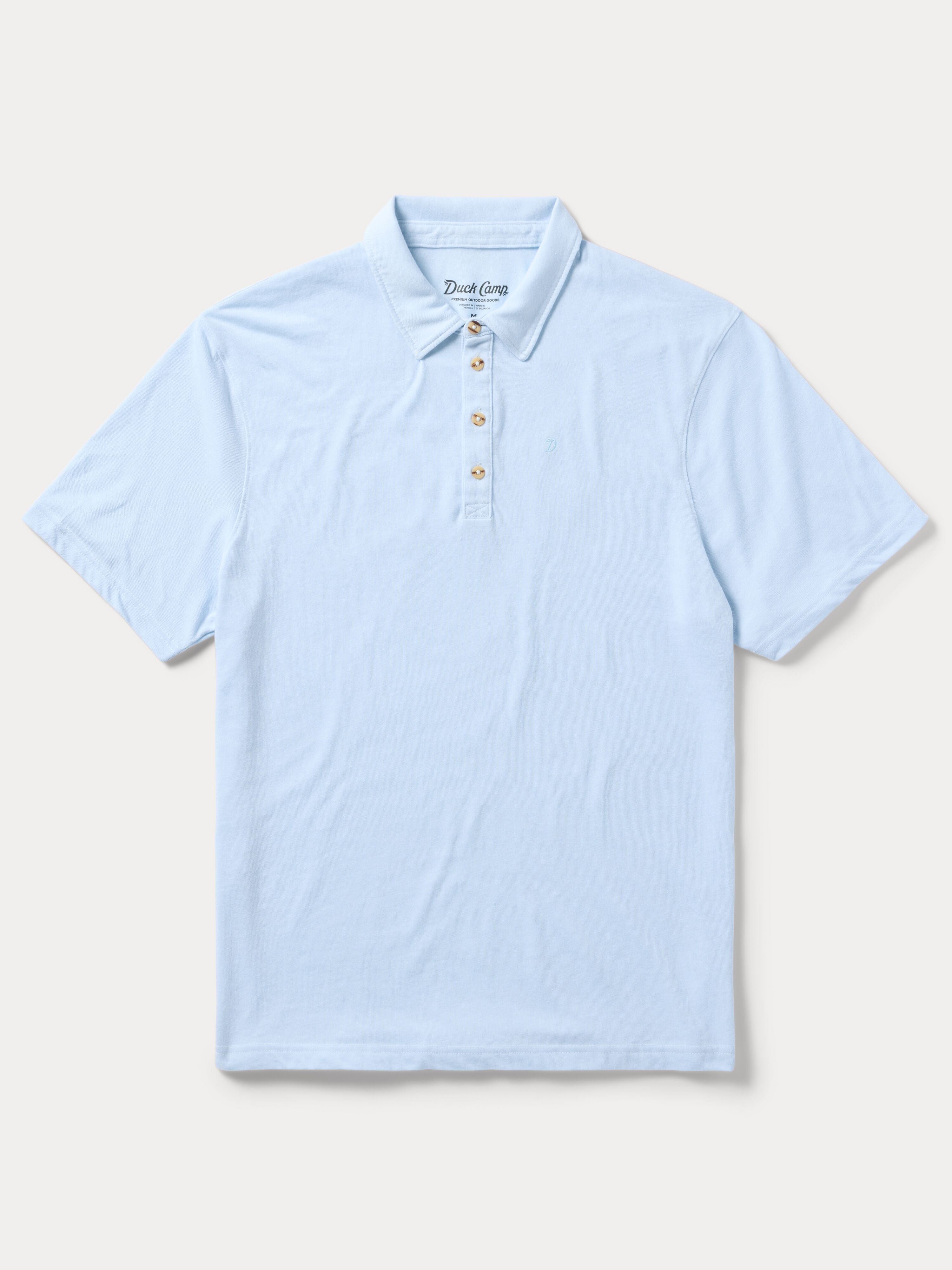 M's Essential drirelease® Polo - Ice Water