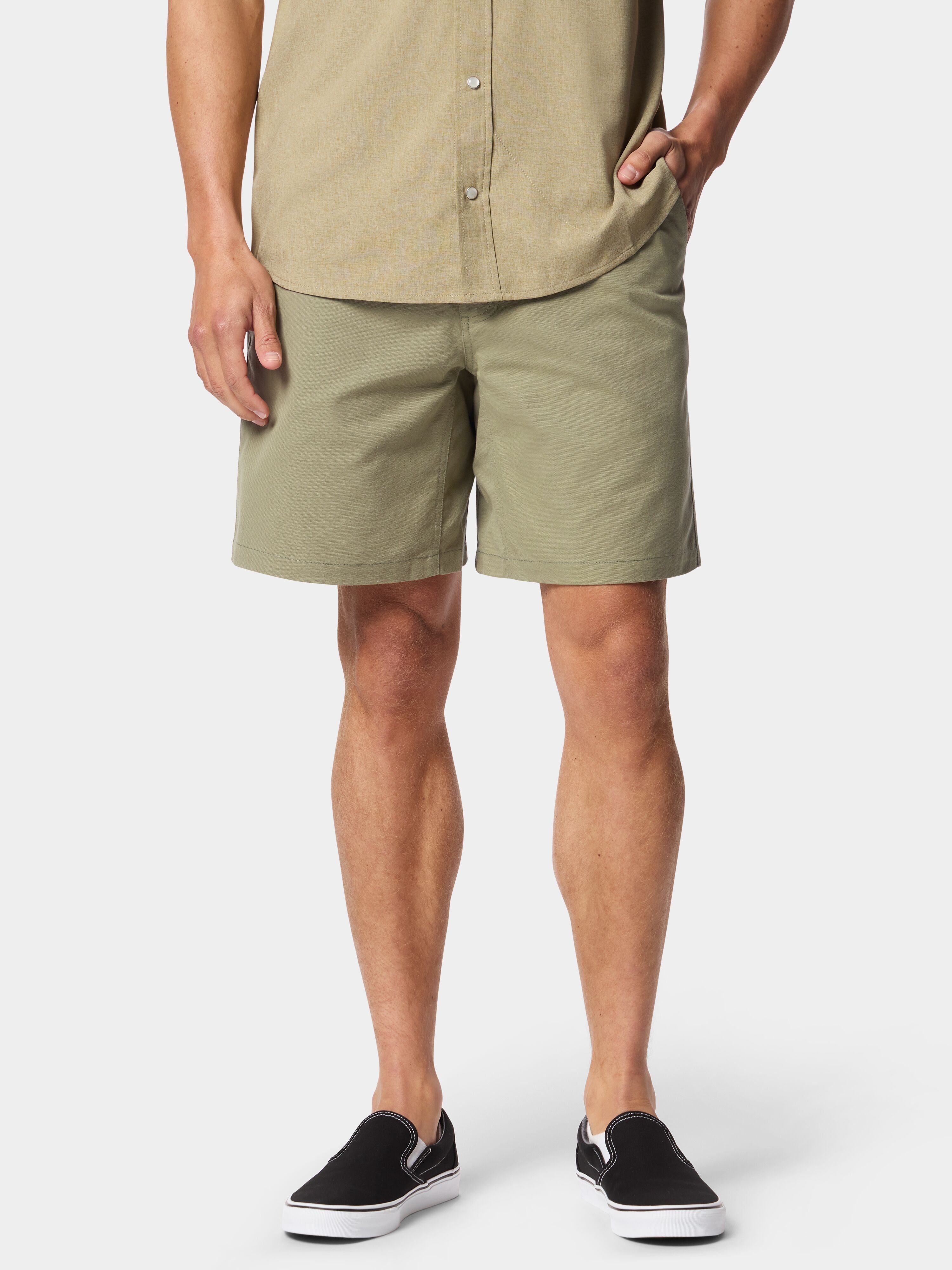 M's Brrr® Lightweight Brush Shorts 8" - Sagebrush