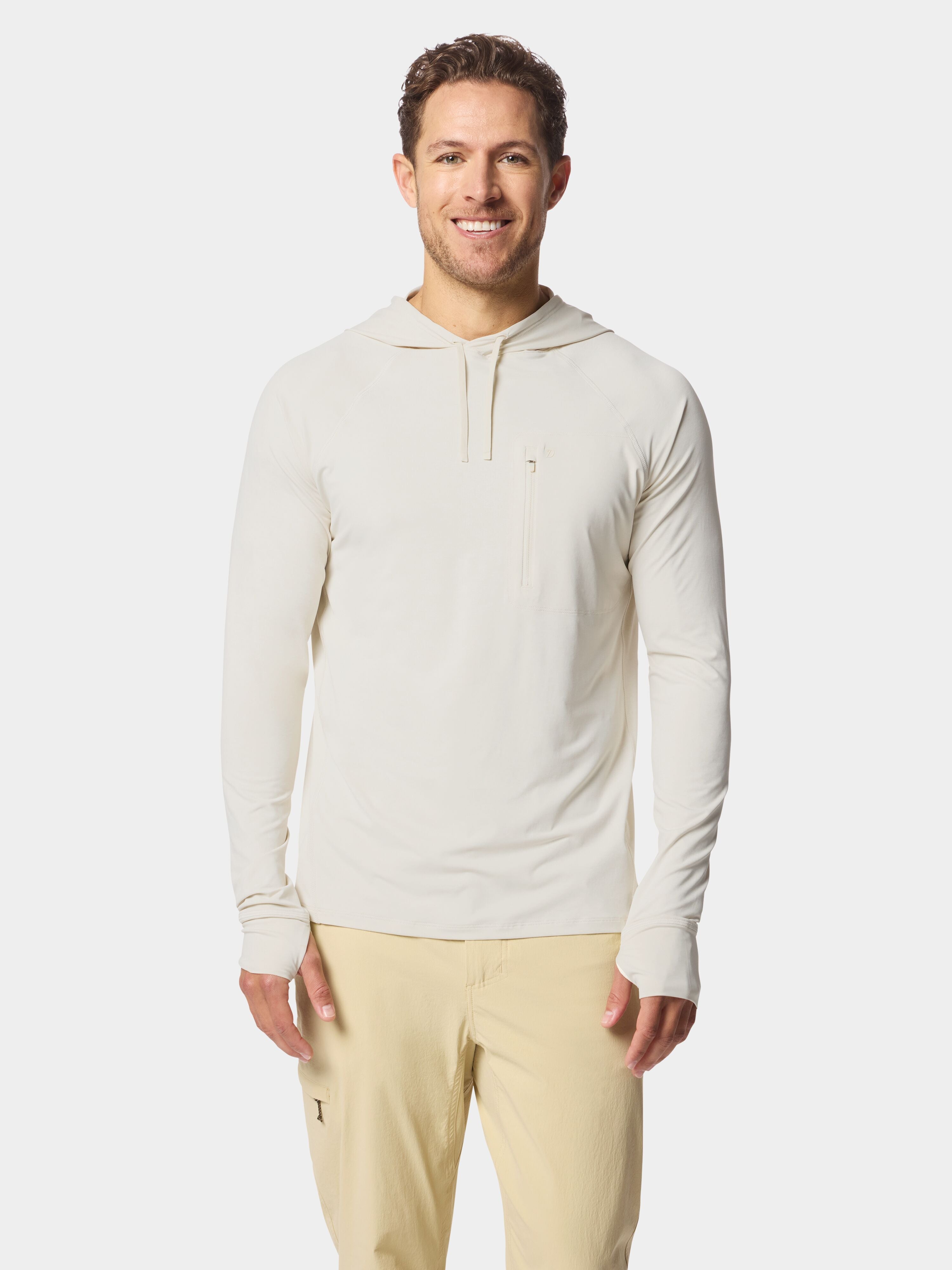 M's Brrr® Lightweight Rockport Hoodie - Birch