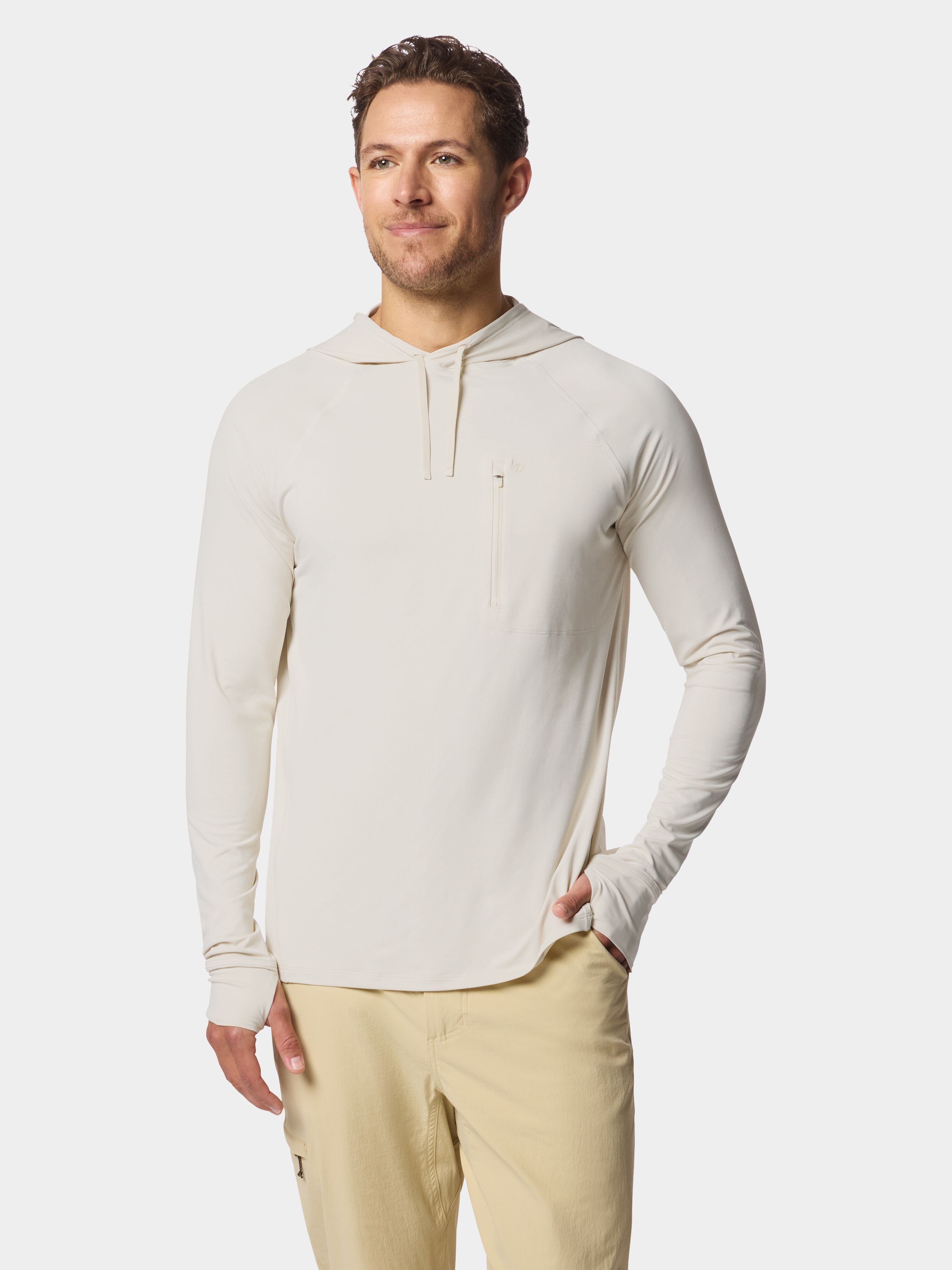 M's Brrr® Lightweight Rockport Hoodie - Birch