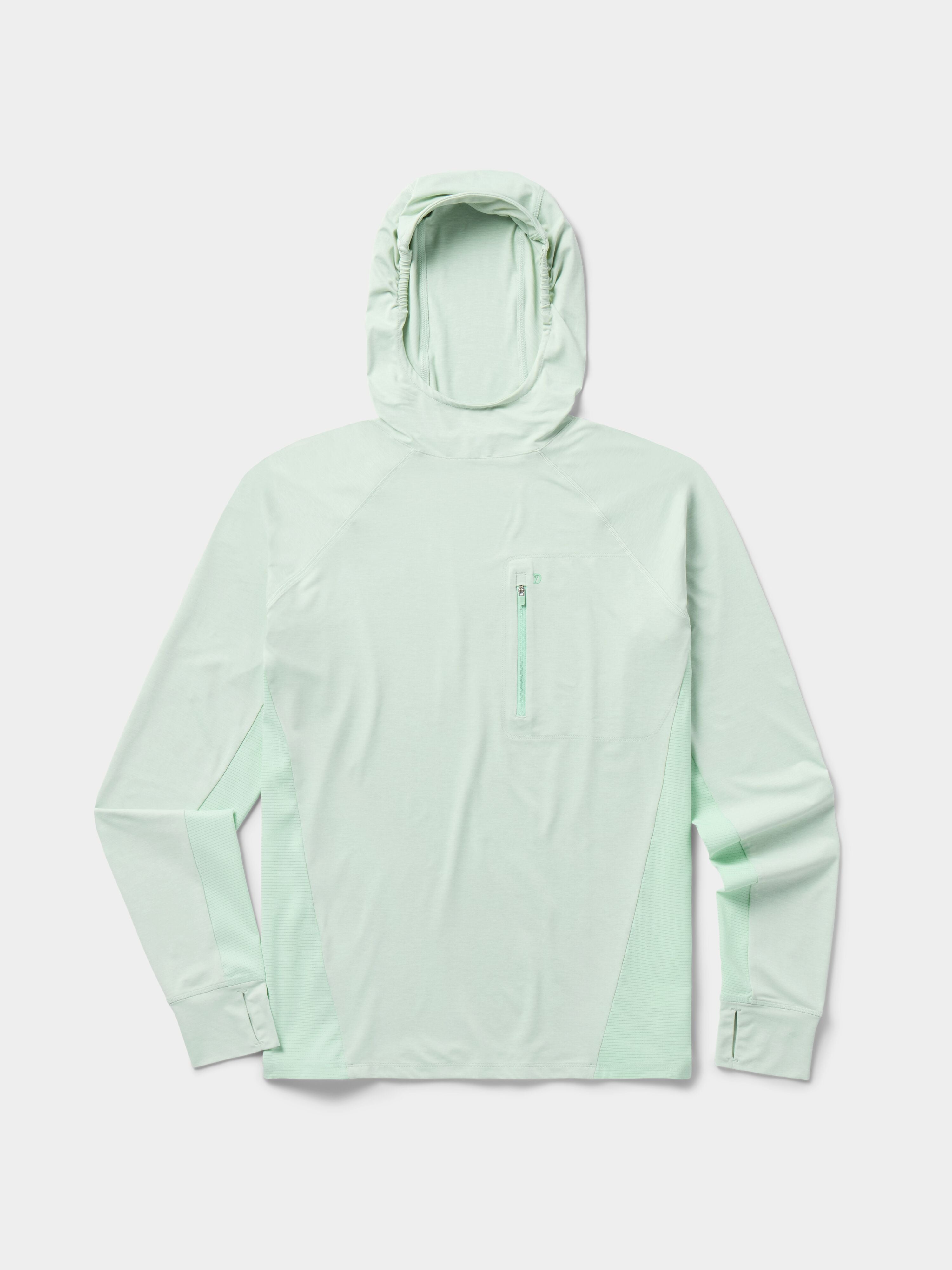 M's Brrr® Lightweight Rockport Pro Guide Hoodie - Sea Foam