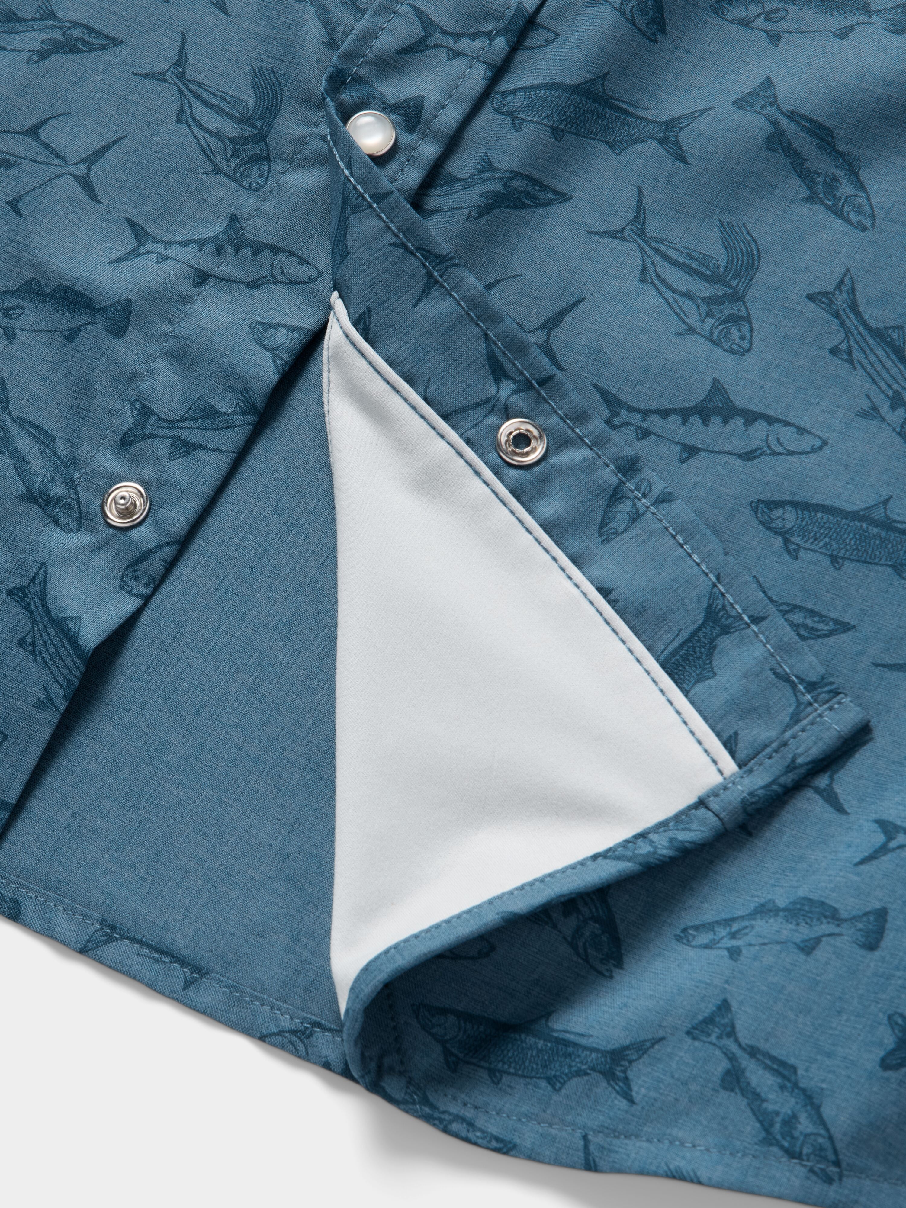 M's Brrr® Performance Shirt Short Sleeve - Bering Sea Coastal Frenzy