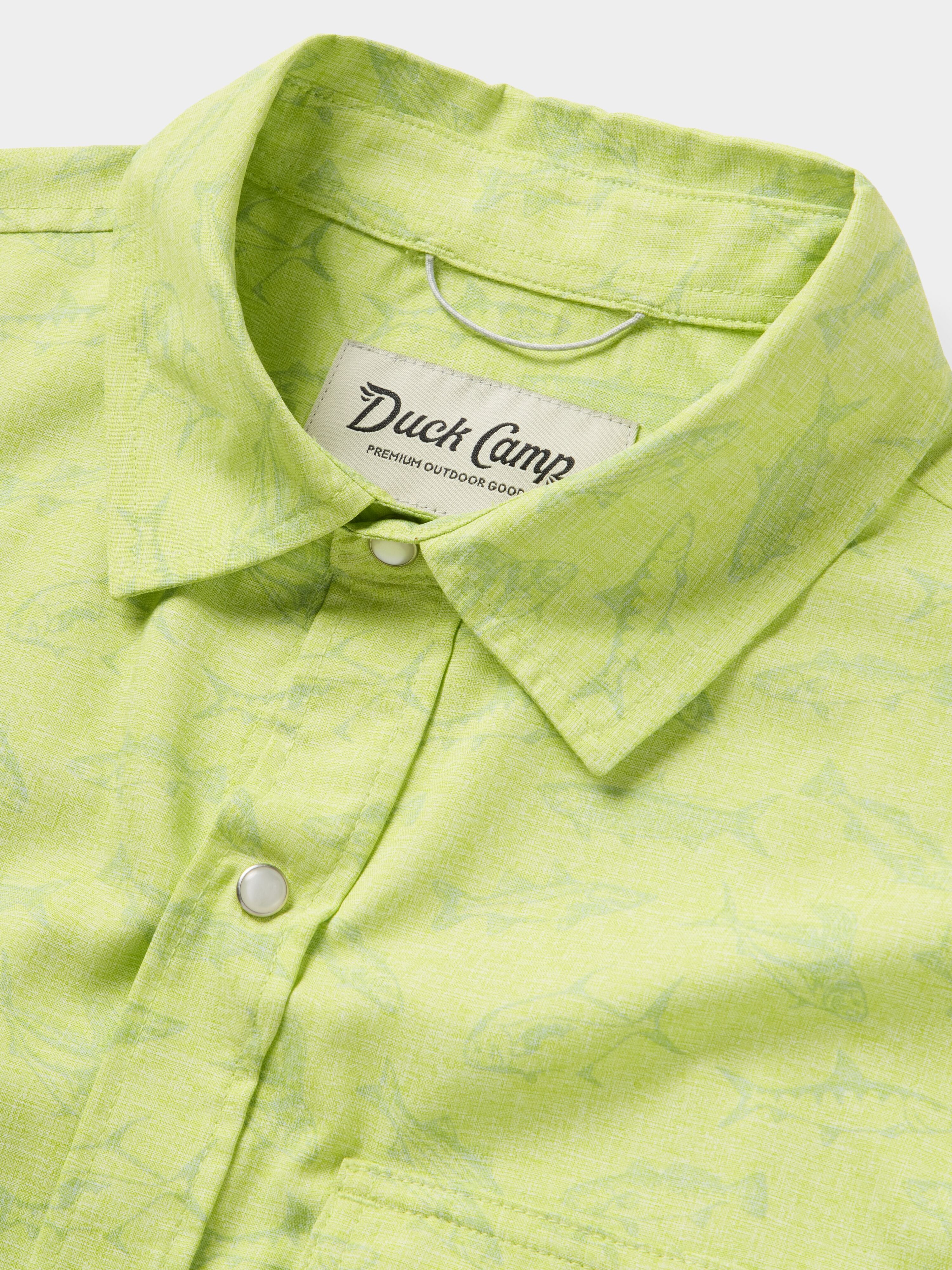 M's Brrr® Performance Shirt Short Sleeve - Islet Coastal Frenzy