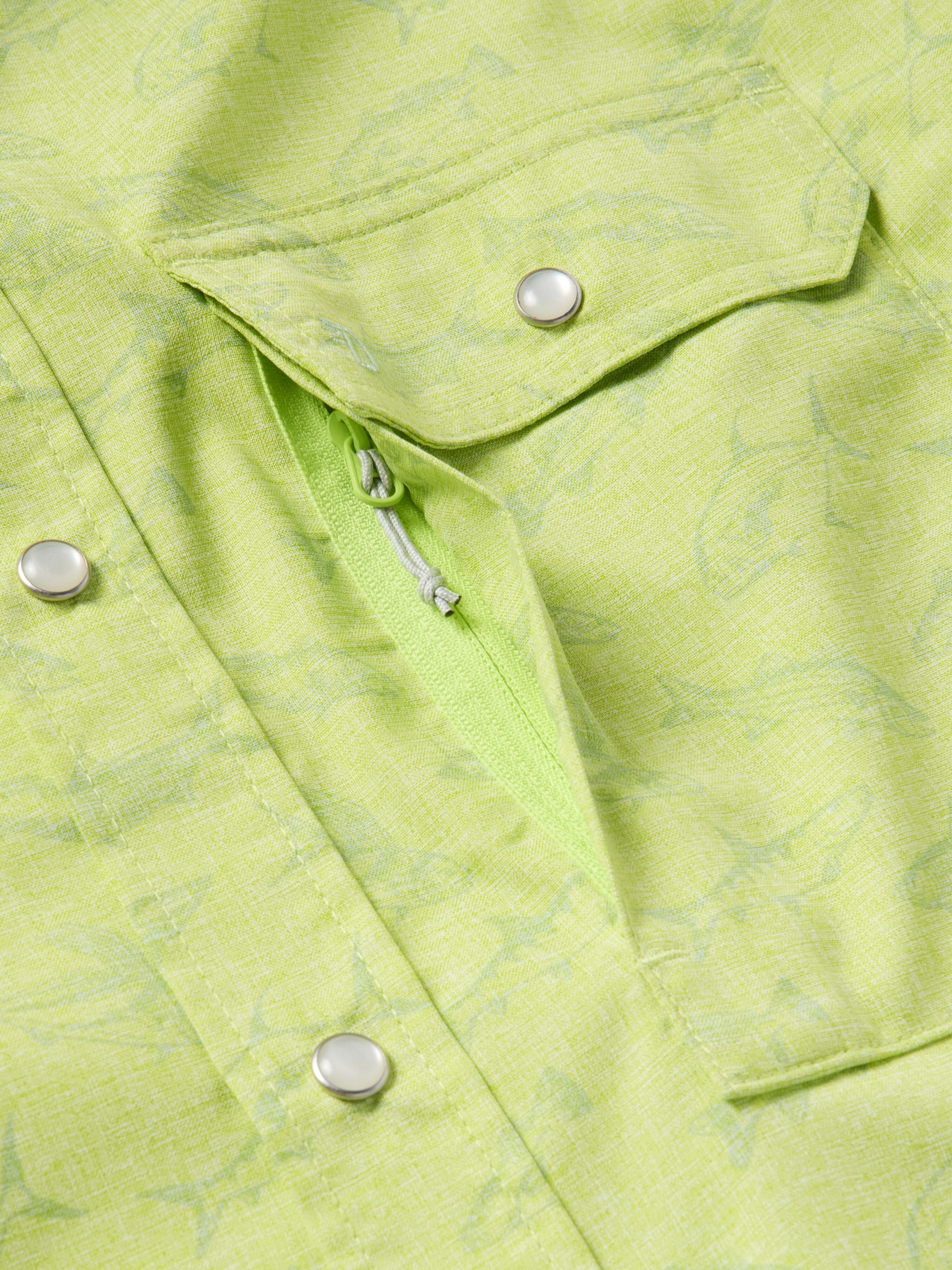 M's Brrr® Performance Shirt Short Sleeve - Islet Coastal Frenzy