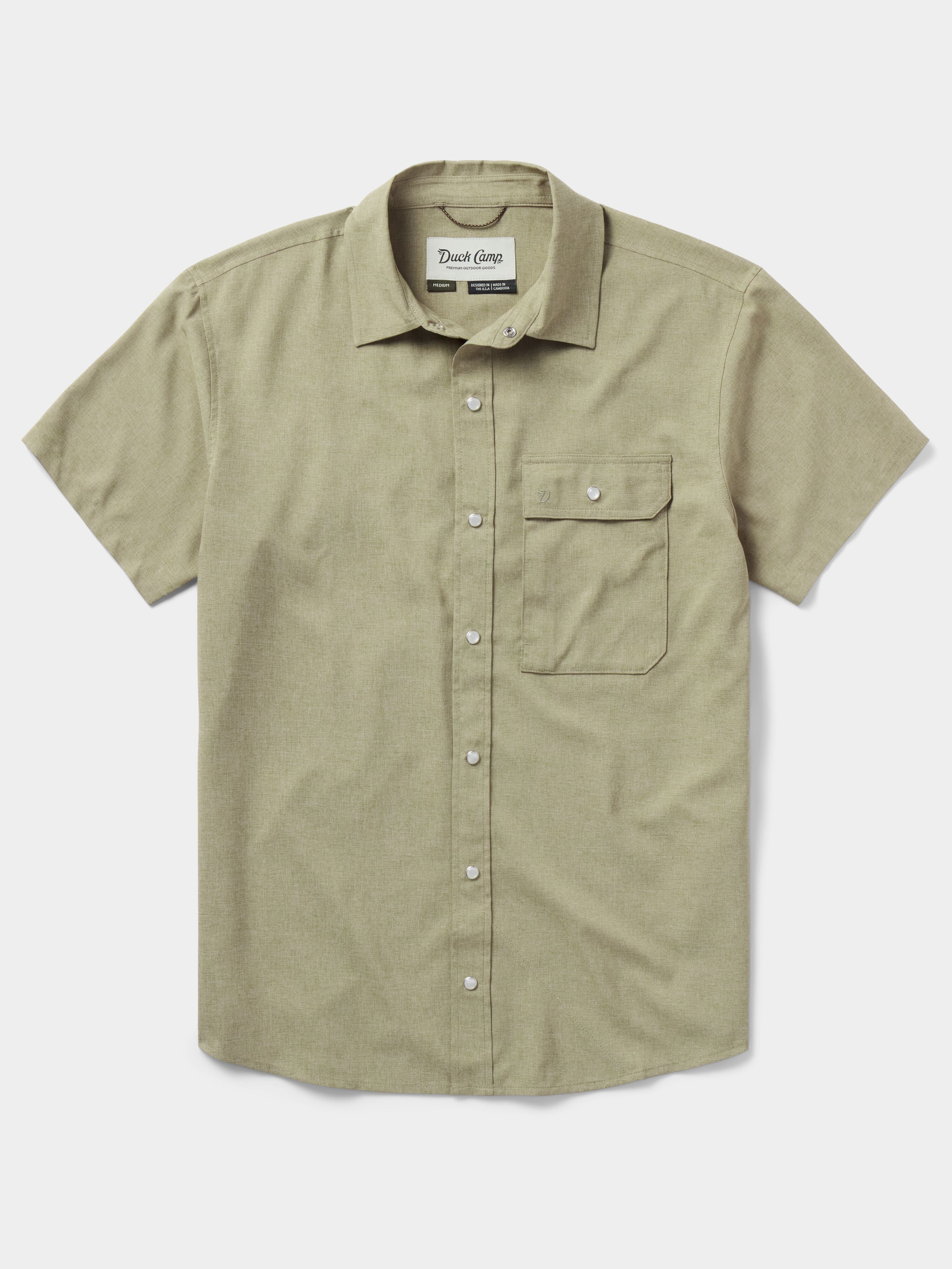 M's Brrr® Performance Shirt Short Sleeve - Sagebrush