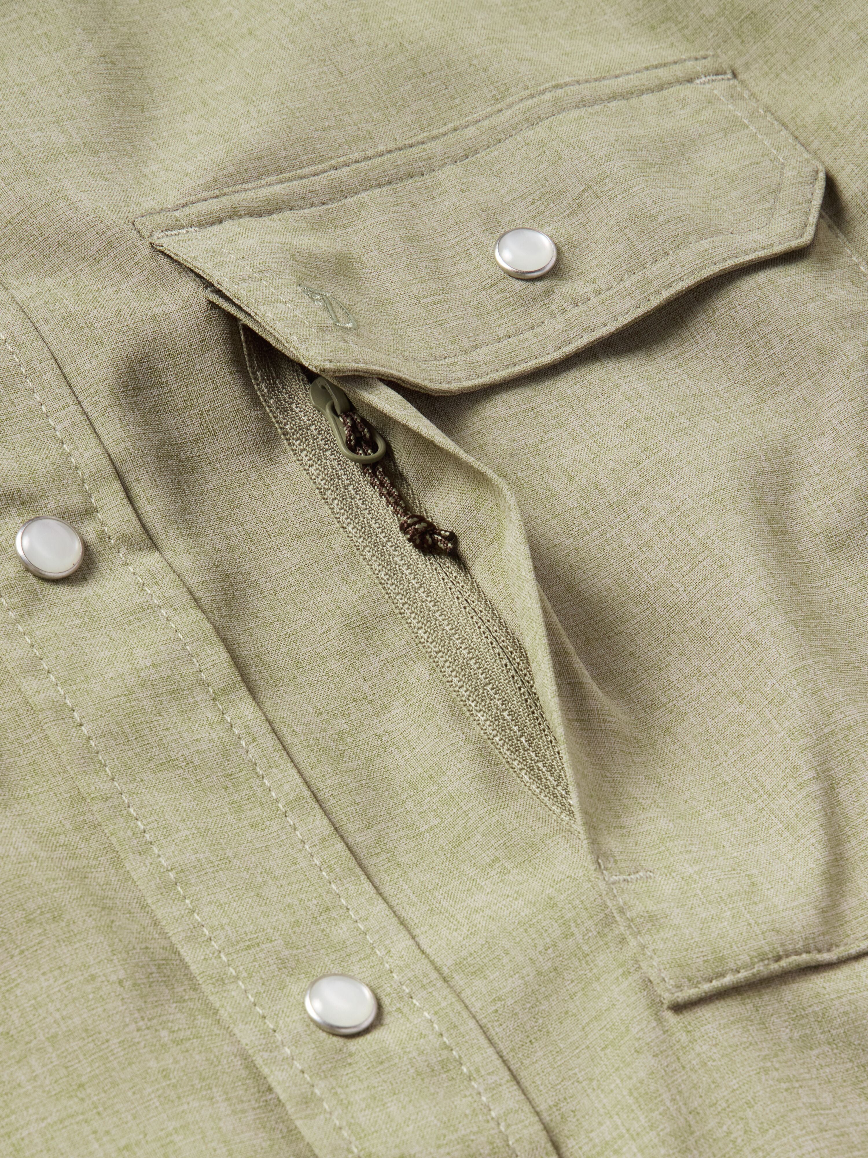 M's Brrr® Performance Shirt Short Sleeve - Sagebrush