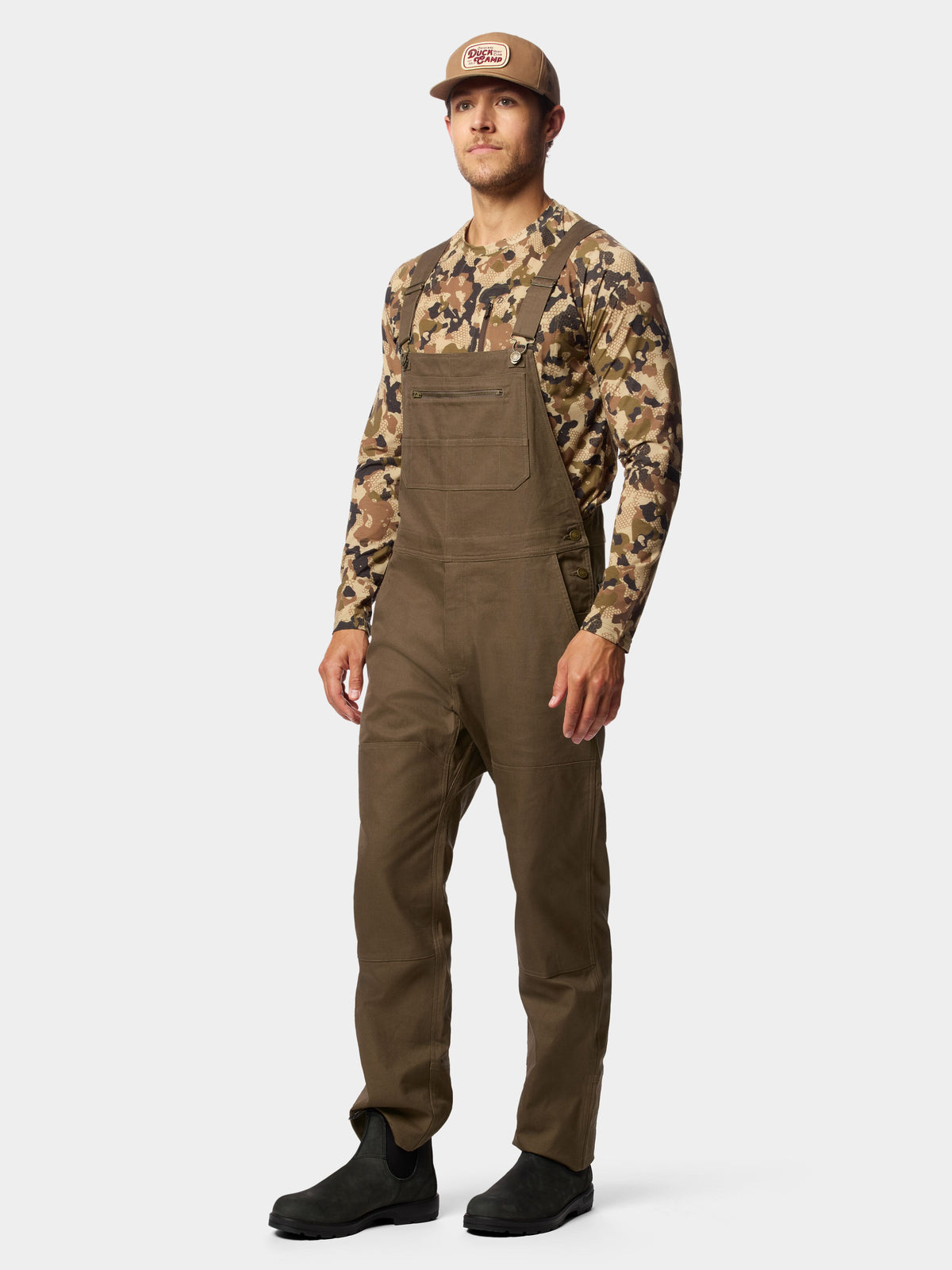Men's Brush Overalls - Pin Oak