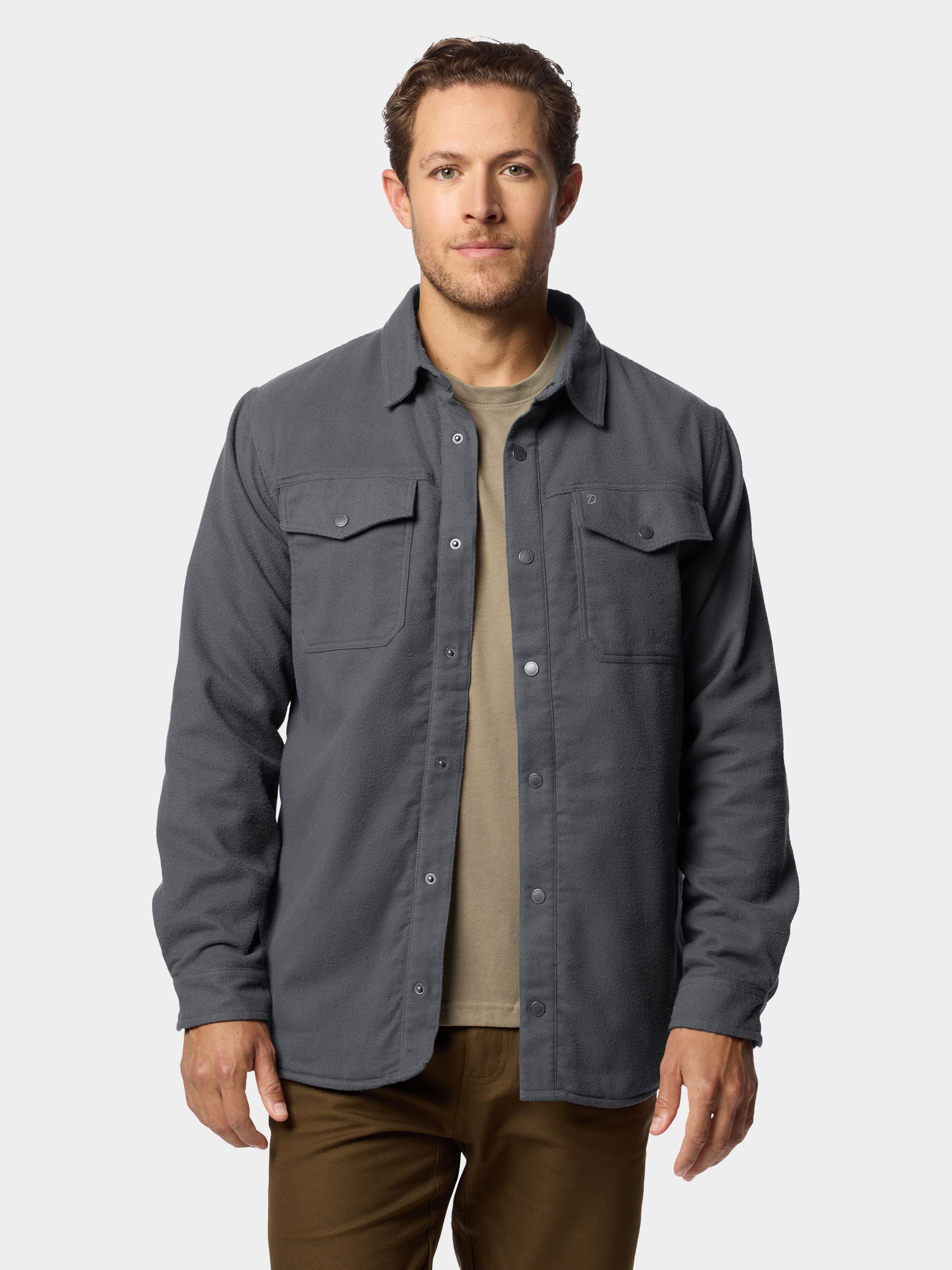 Men's Campfire Shacket - Charcoal