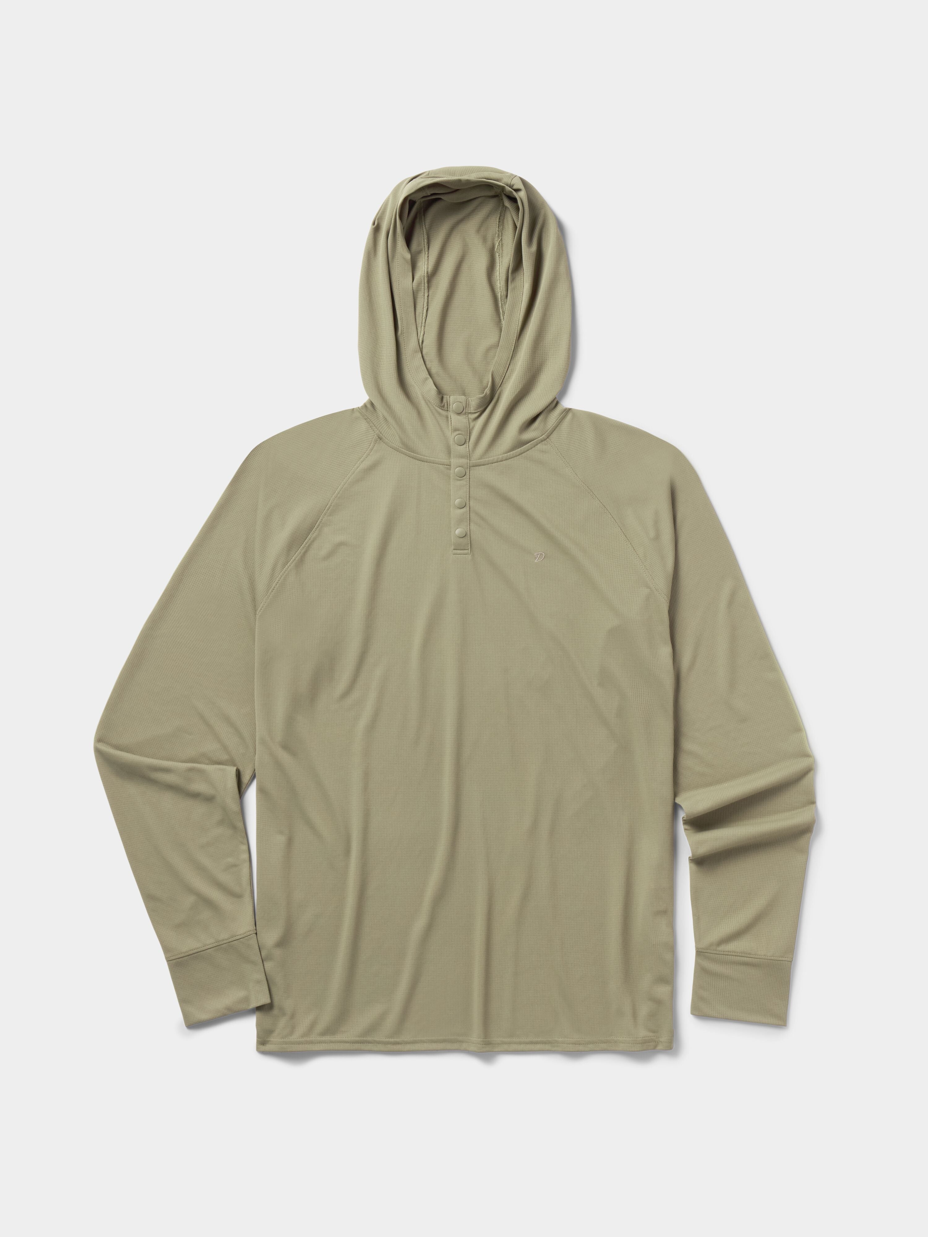 M's DC Bug Screen First Layer Hoodie - Sagebrush