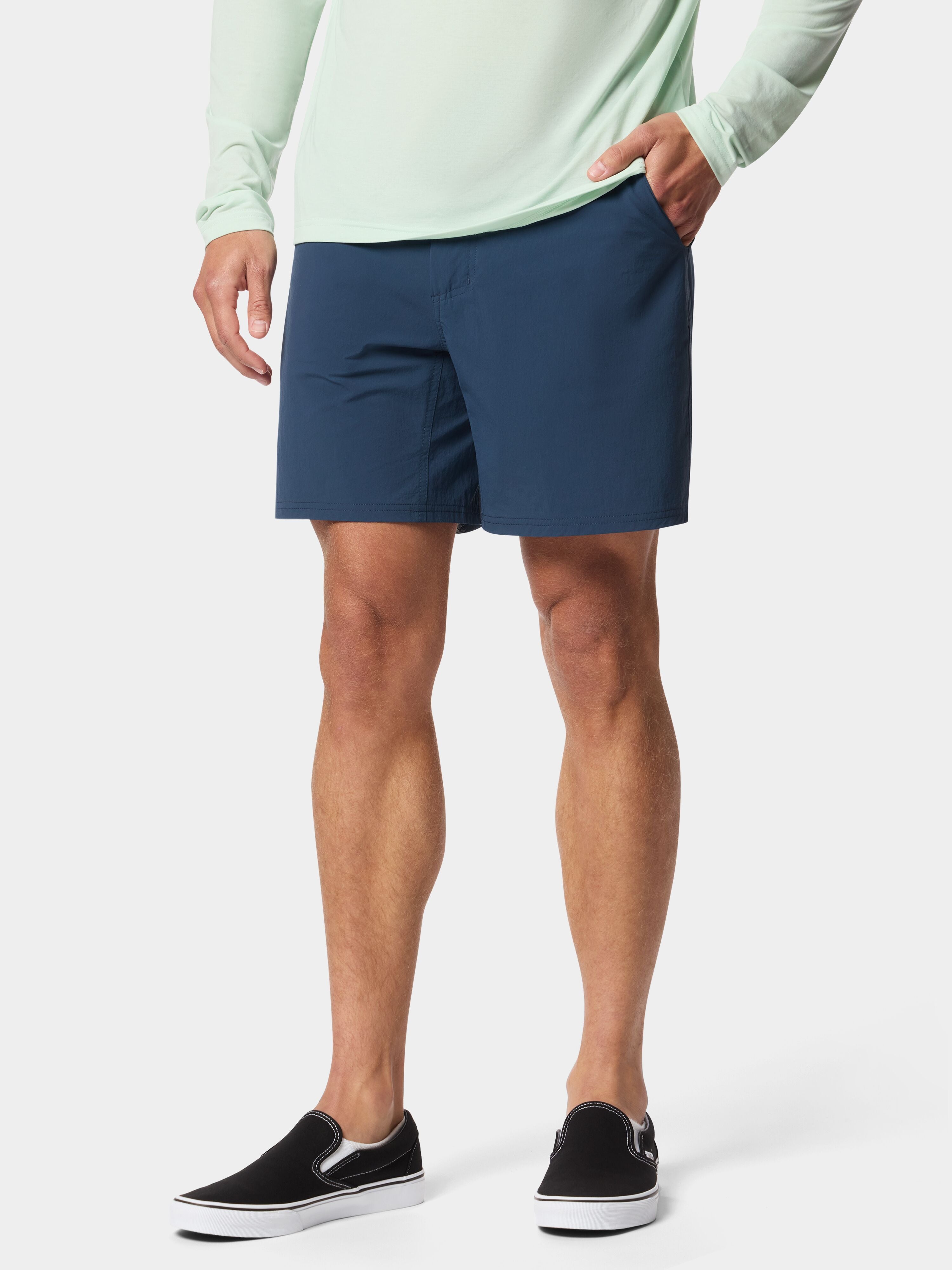 M's Drifter Shorts 8" - Navy Blue
