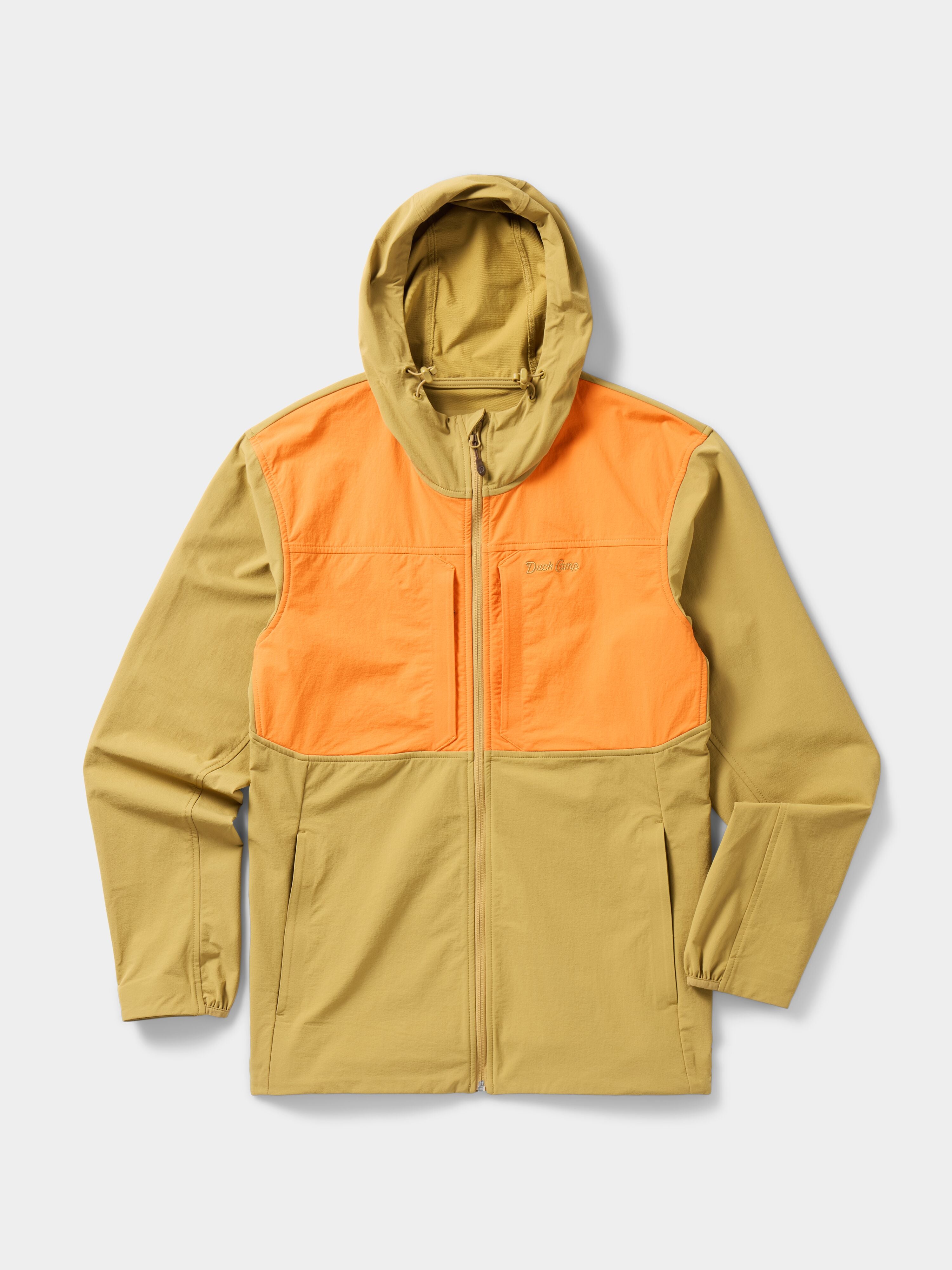 Men's Field Tech Hoodie - Wheat / Blaze
