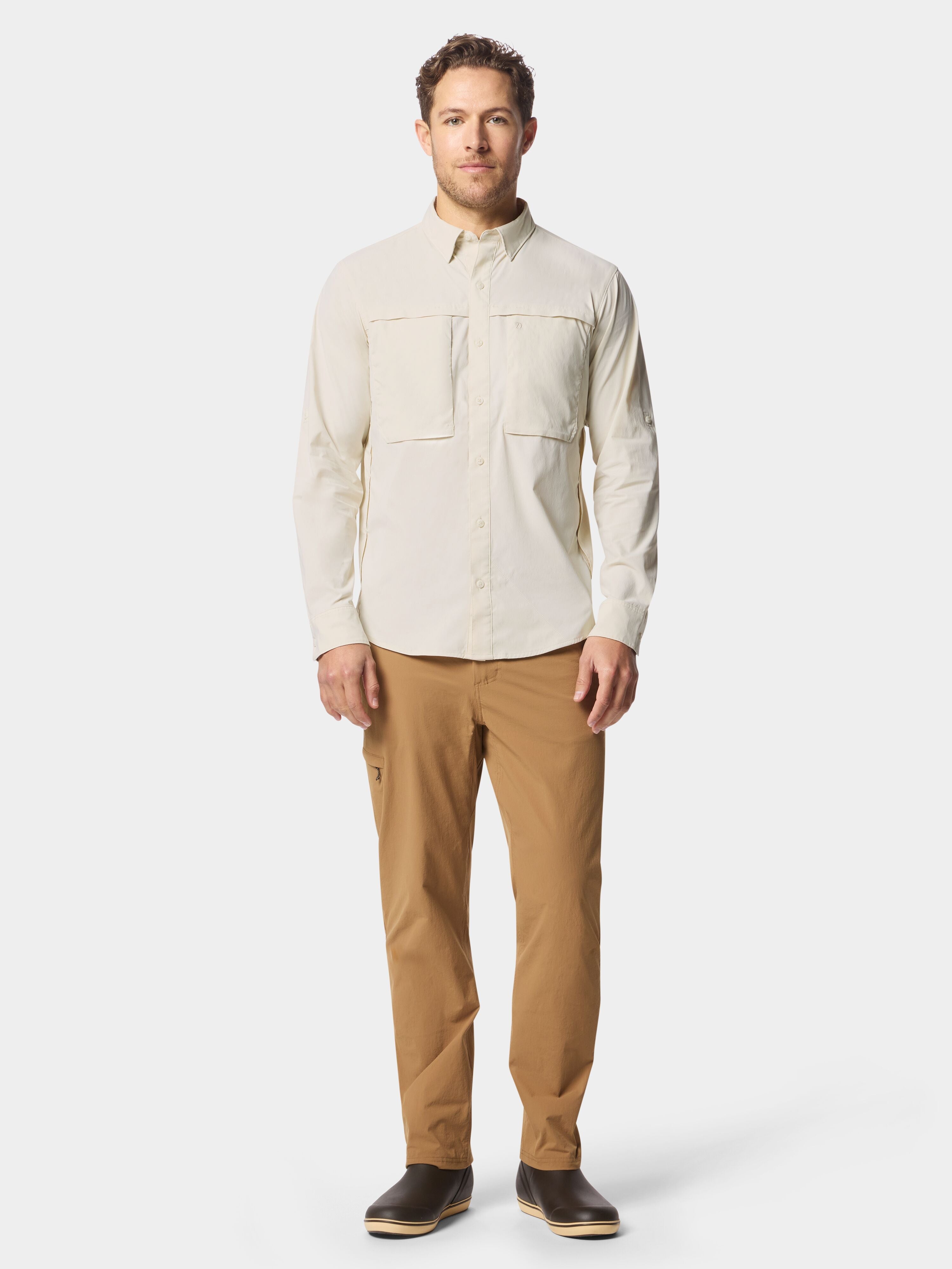 M's Lightweight Fishing Shirt Long Sleeve - Birch