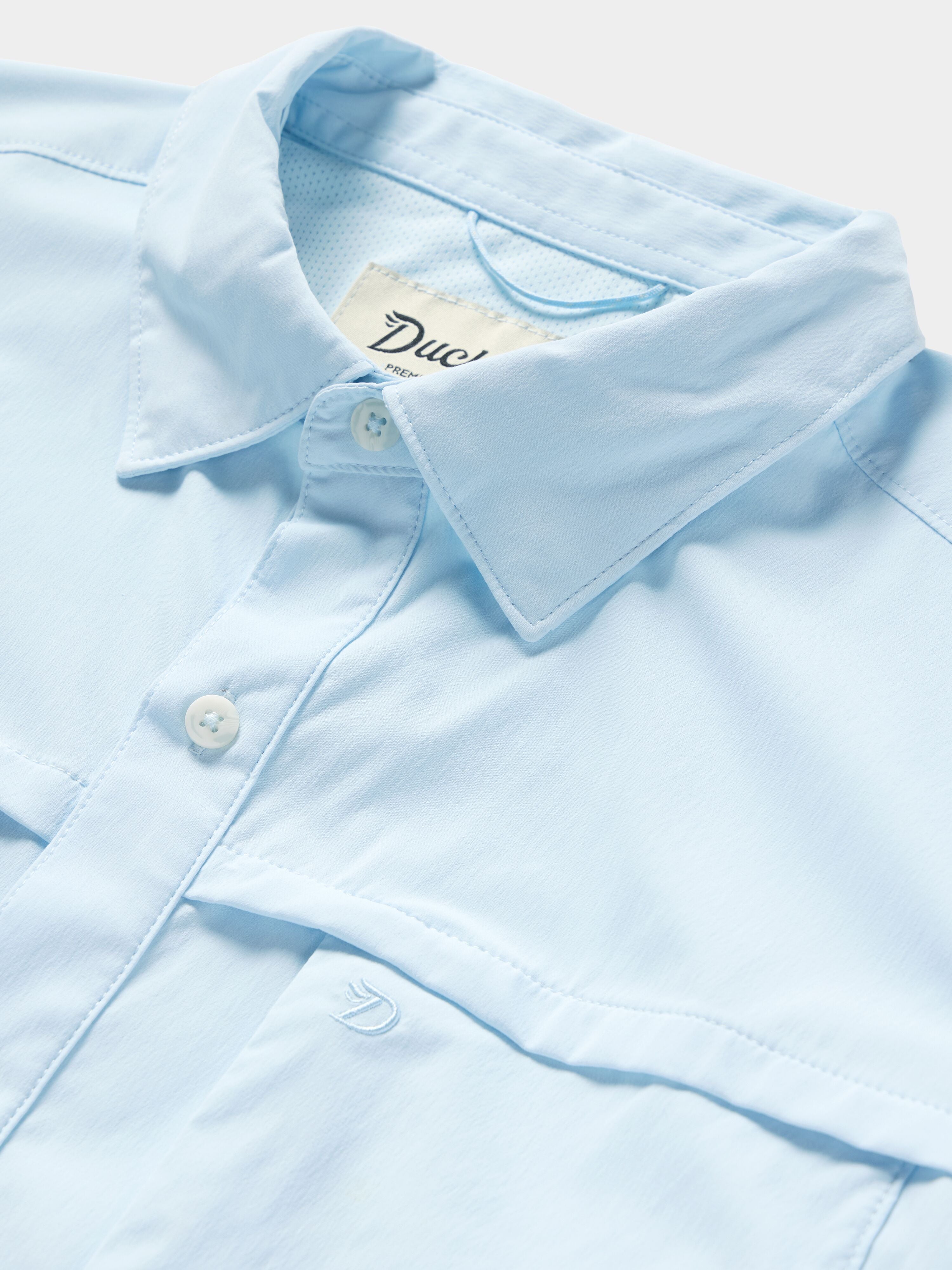 M's Lightweight Fishing Shirt Long Sleeve - Ice Water