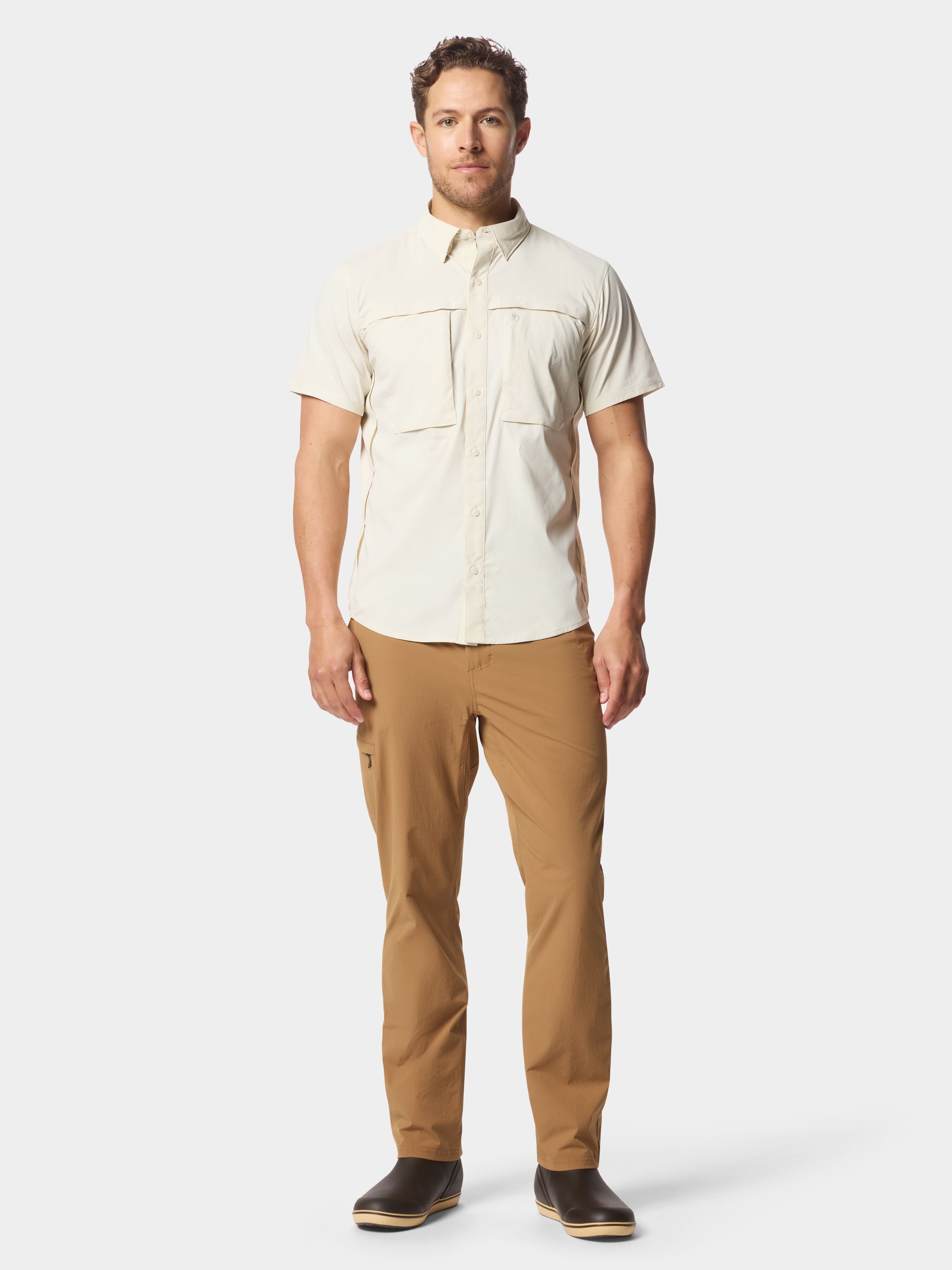 M's Lightweight Fishing Shirt Short Sleeve - Birch