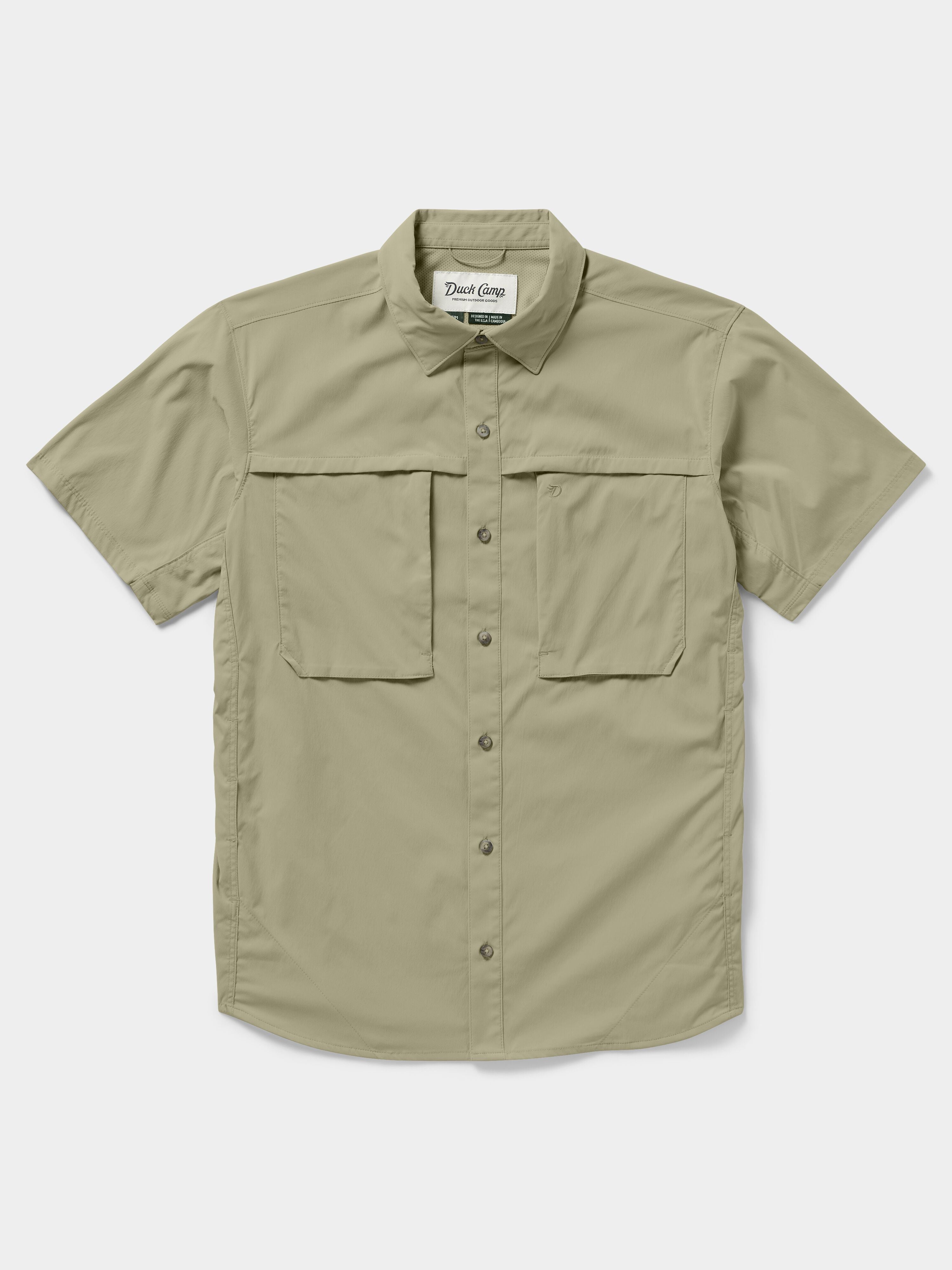 M's Lightweight Fishing Shirt Short Sleeve - Sagebrush