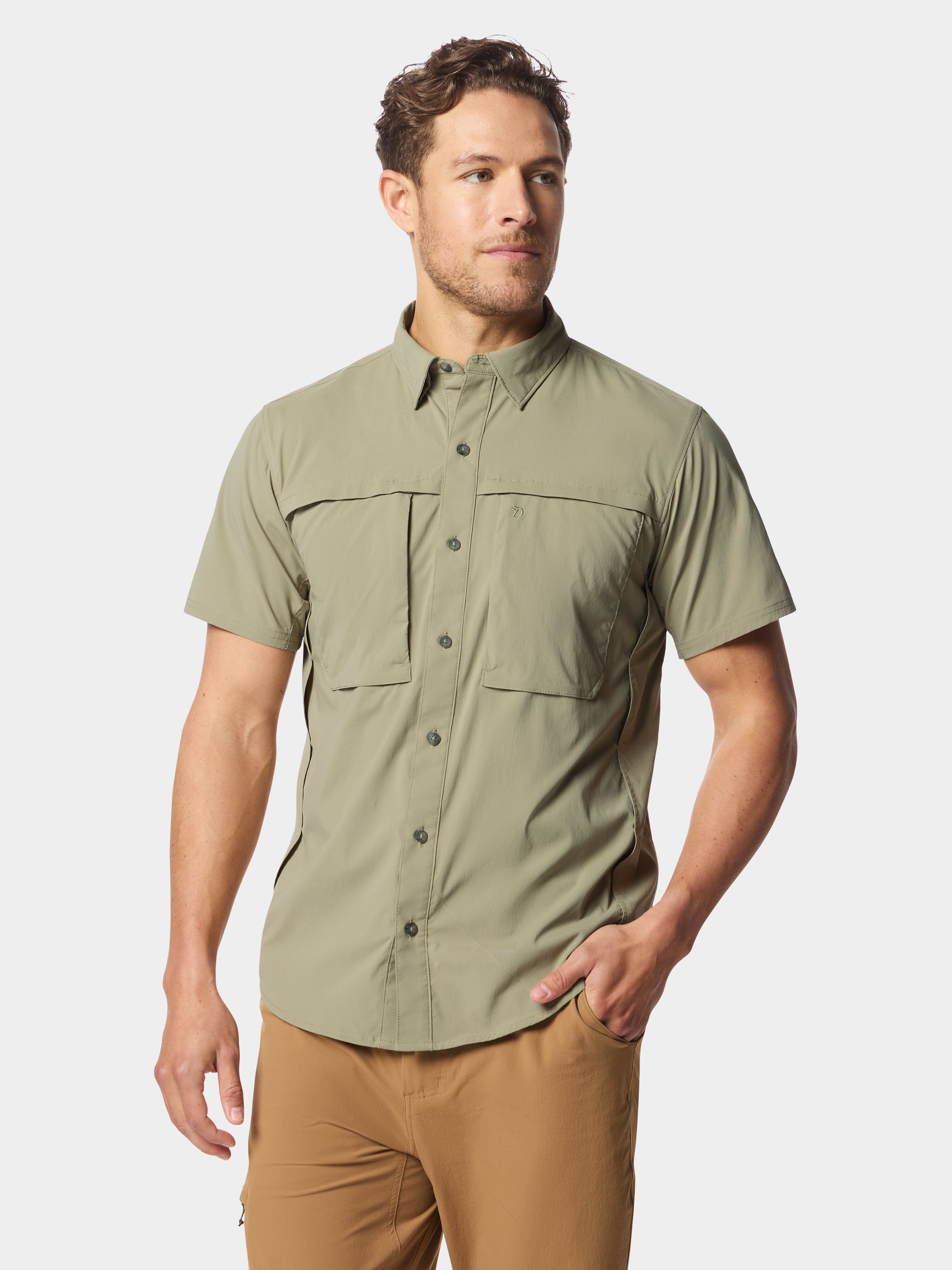 M's Lightweight Fishing Shirt Short Sleeve - Sagebrush