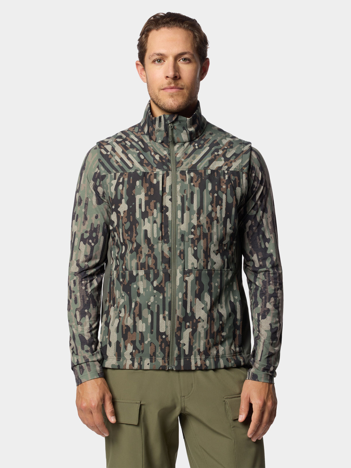 Men's Terrain Guard Softshell Vest - Woodland