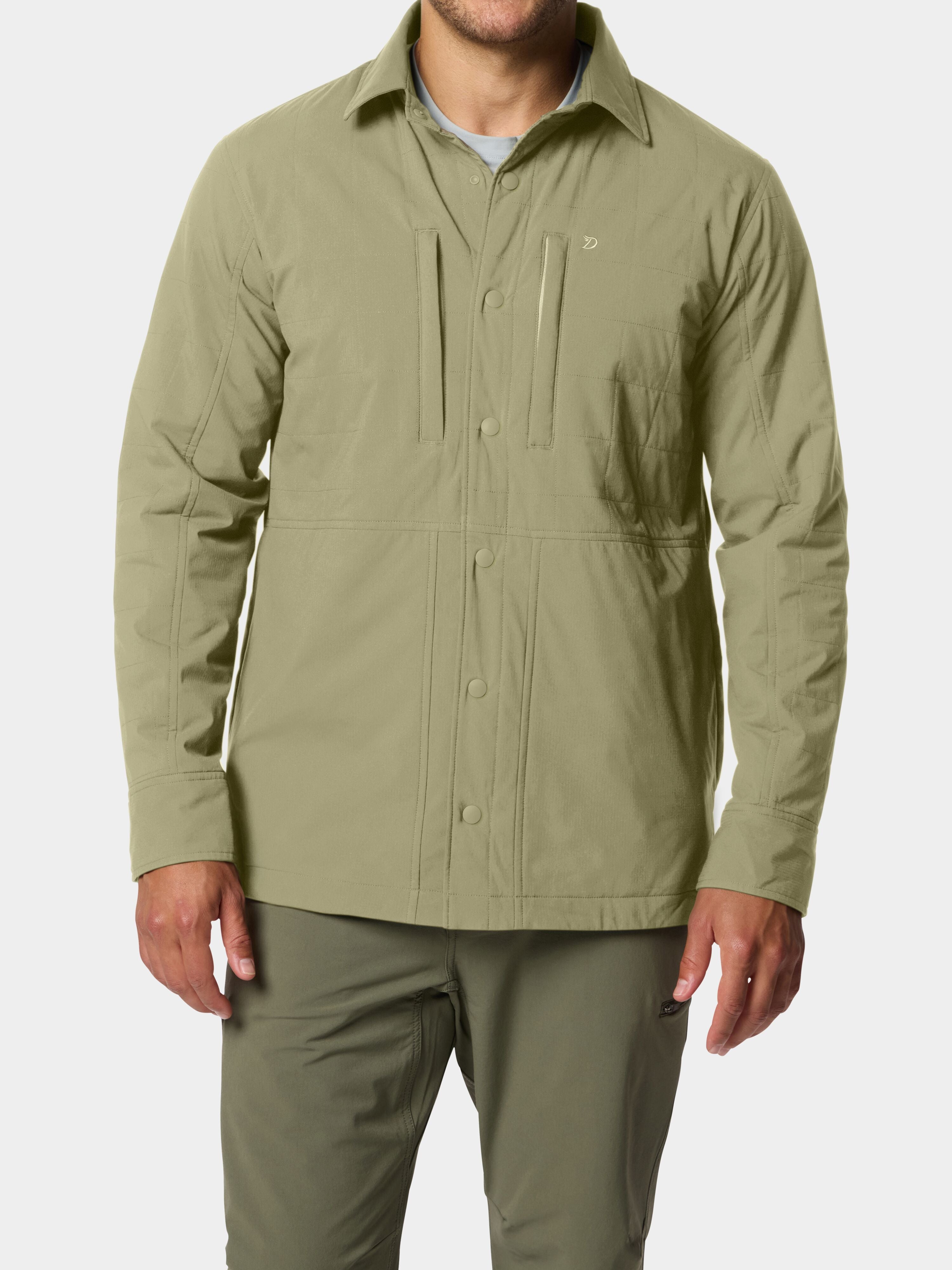 M's Airflow Insulated Lightweight Shacket - Sagebrush