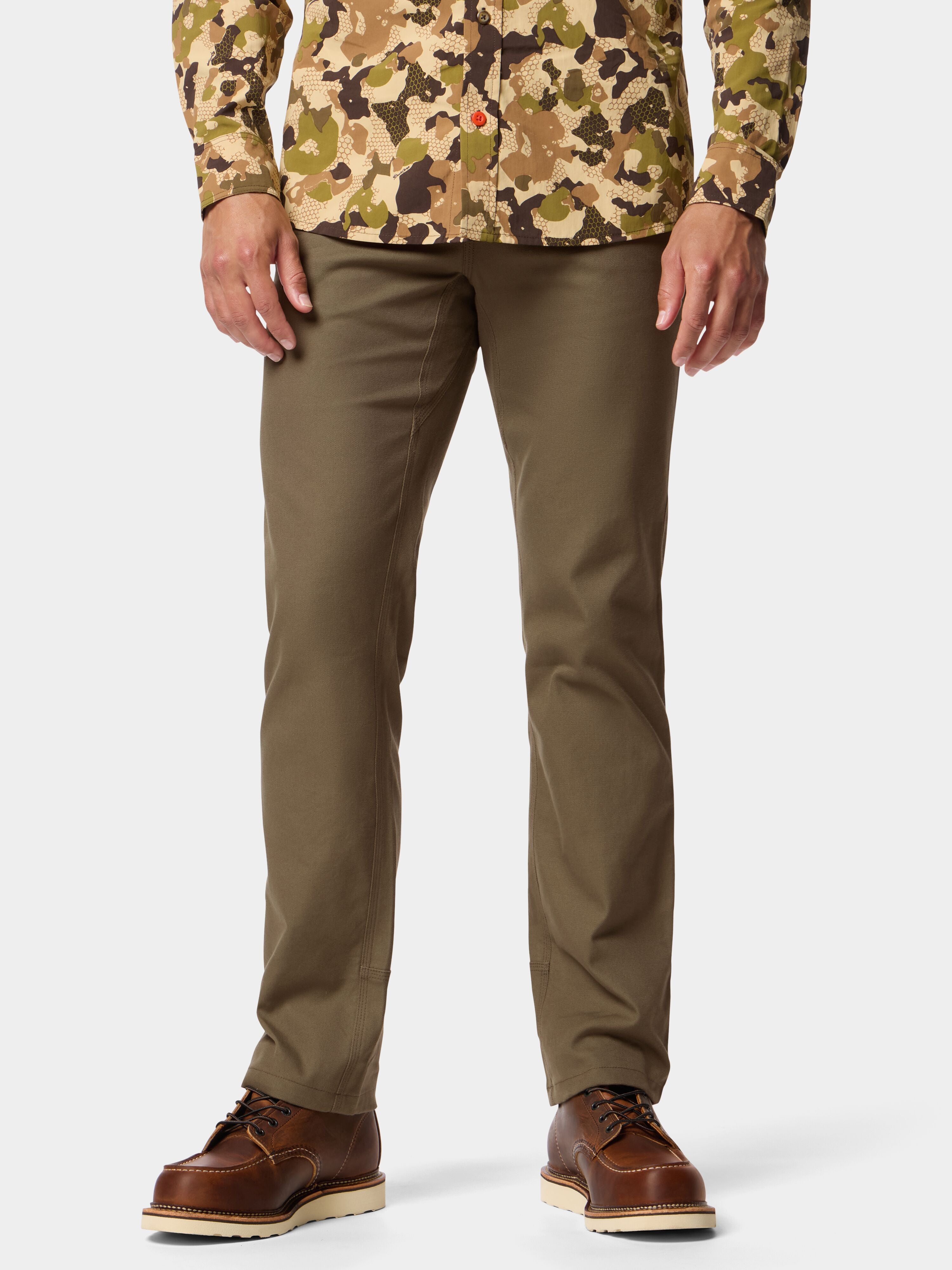 M's Brush Pants - Moss