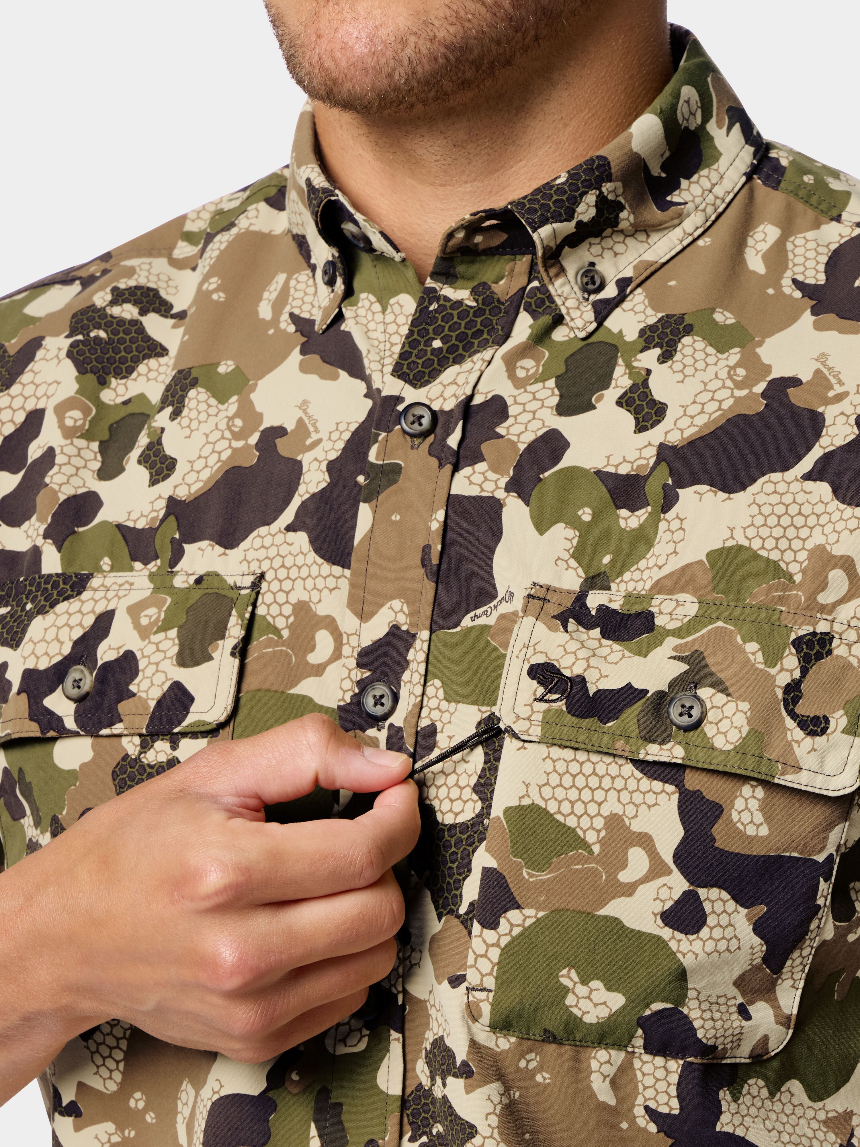 M's Lightweight Hunting Shirt Short Sleeve - Wetland