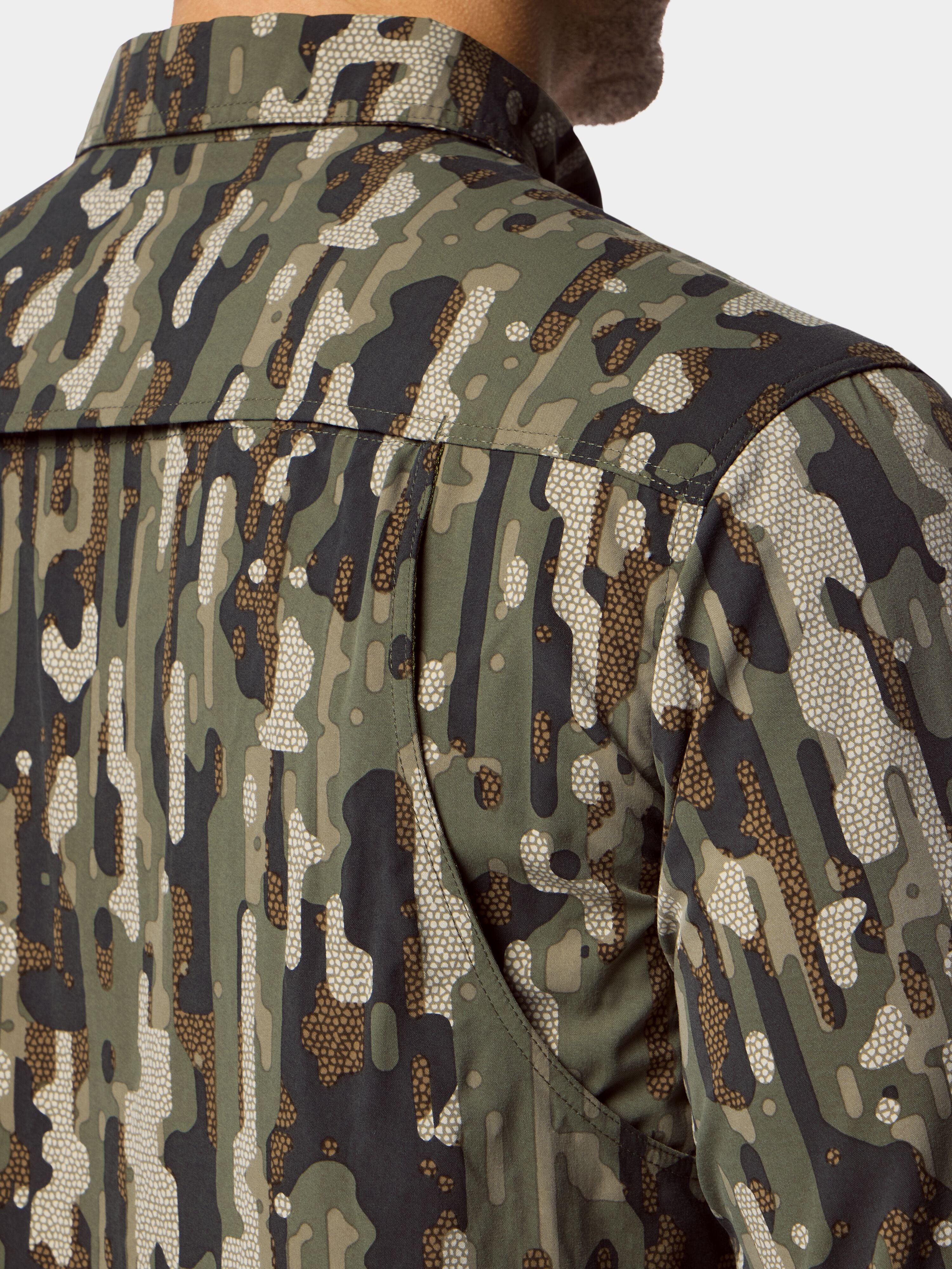 M's Lightweight Hunting Shirt Long Sleeve - Woodland