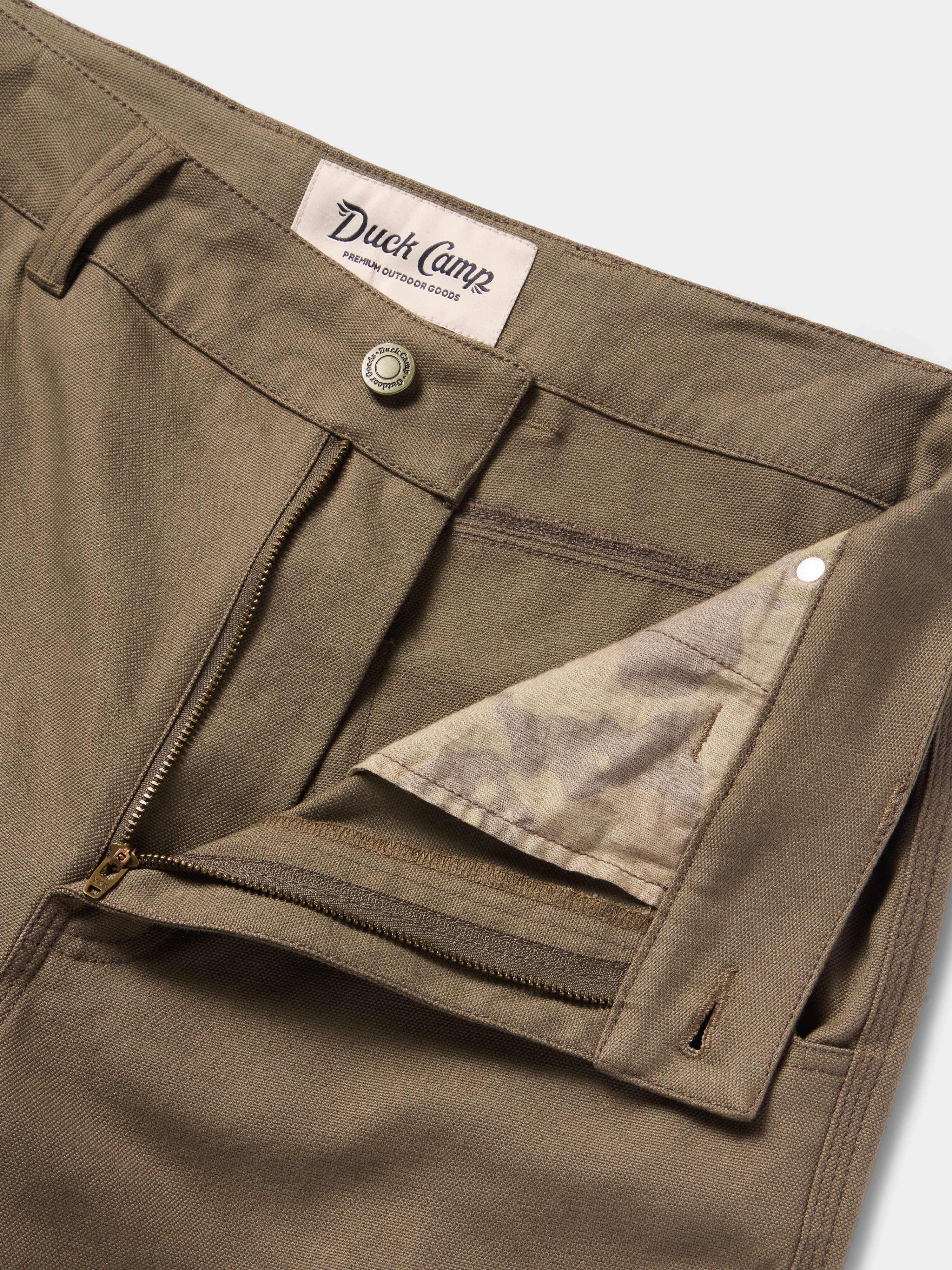 M's Brush Pants - Moss