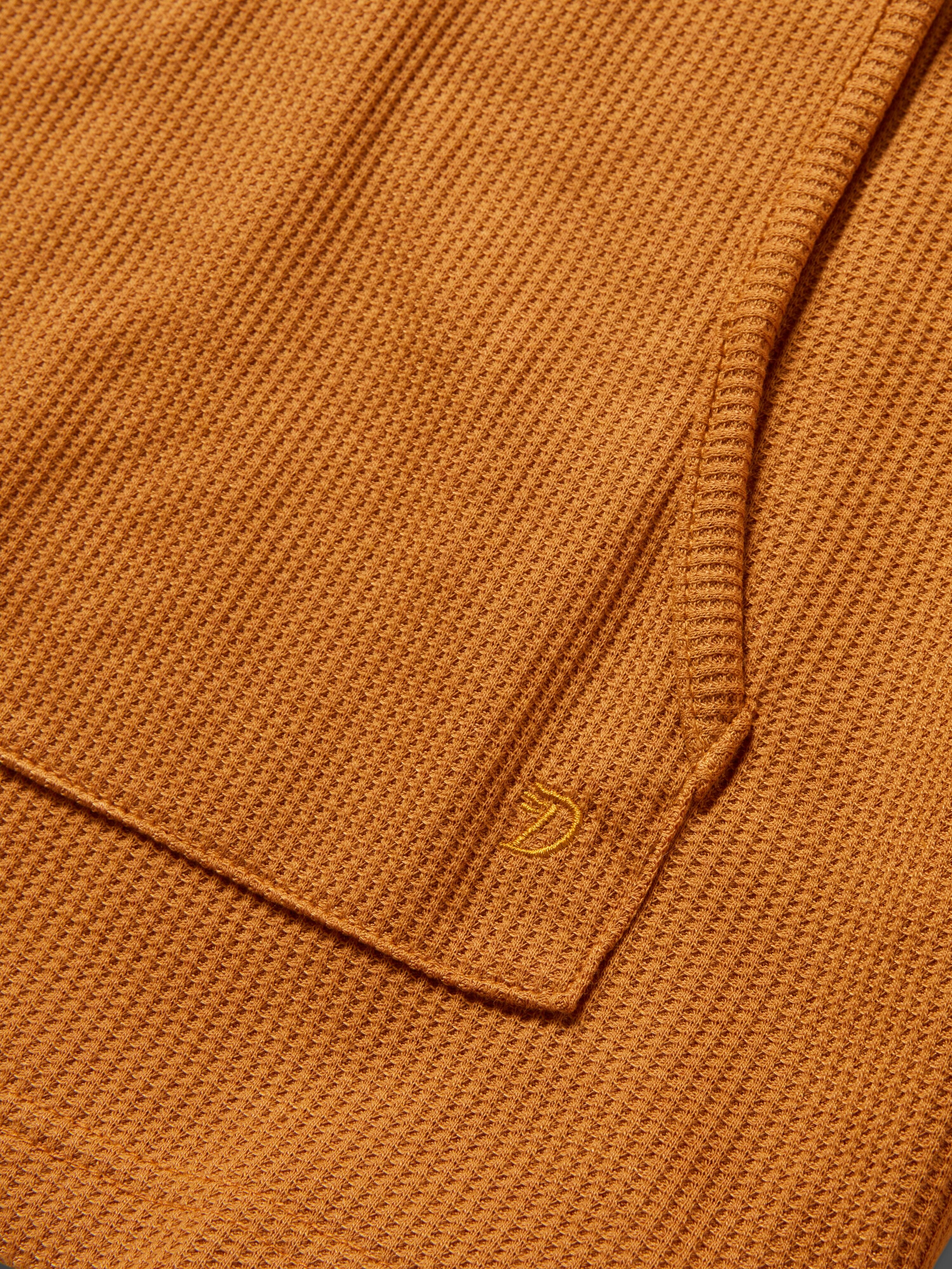 M's drirelease® Waffle Hoodie - Coastal Copper