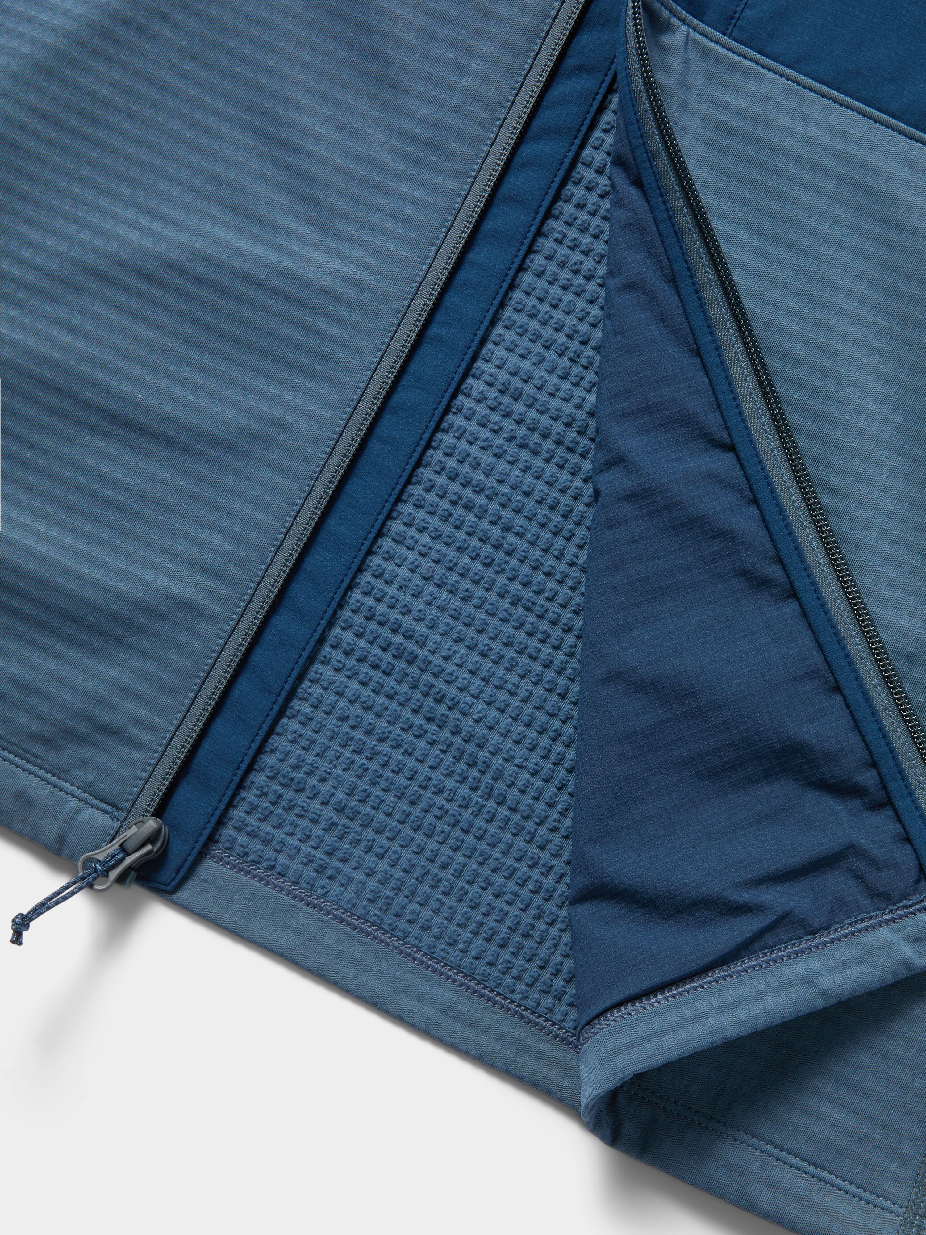 M's Lightweight Grid Tech Vest - Faded Navy/Bering Sea