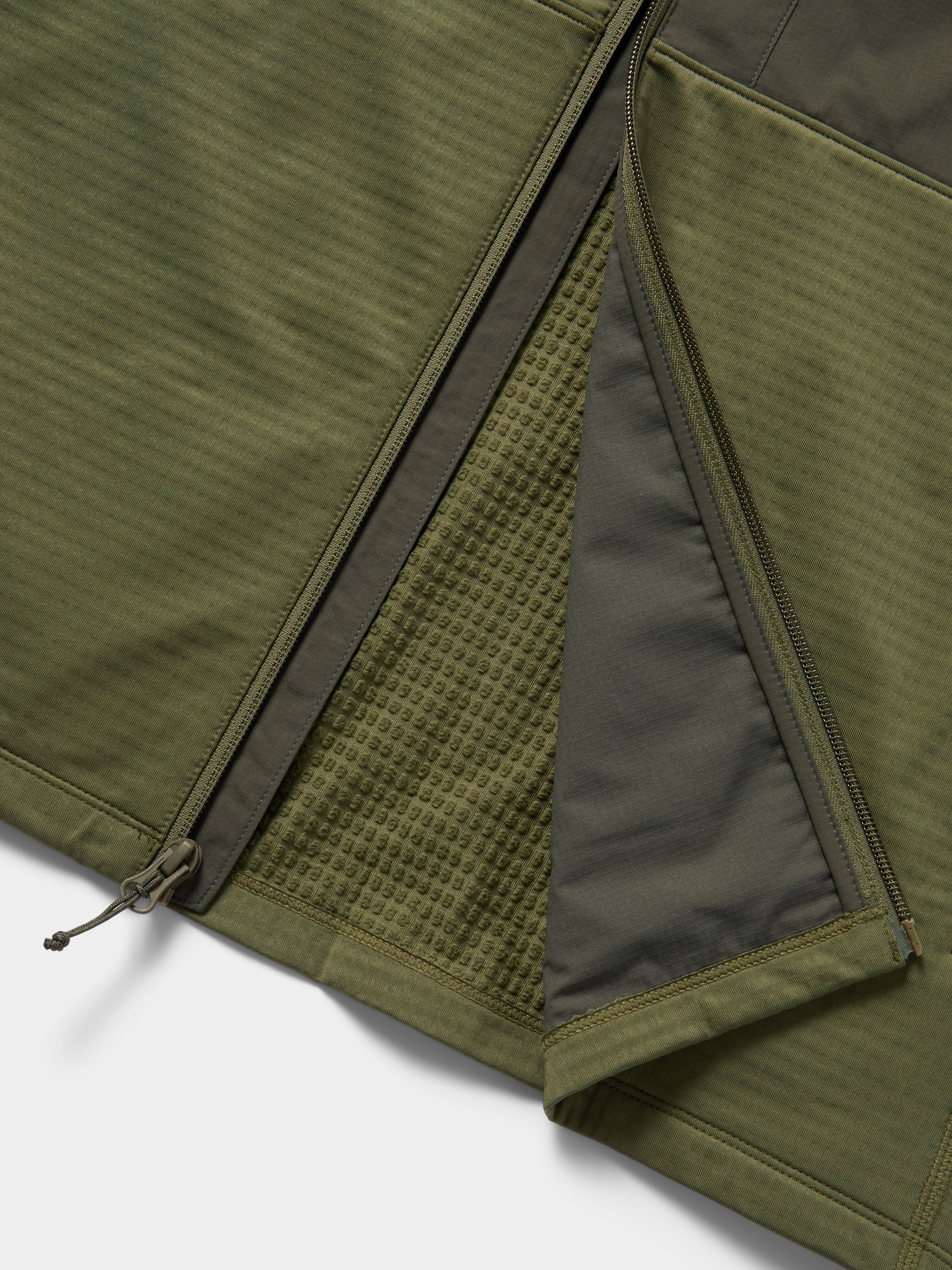 M's Lightweight Grid Tech Vest - Moss/Raven