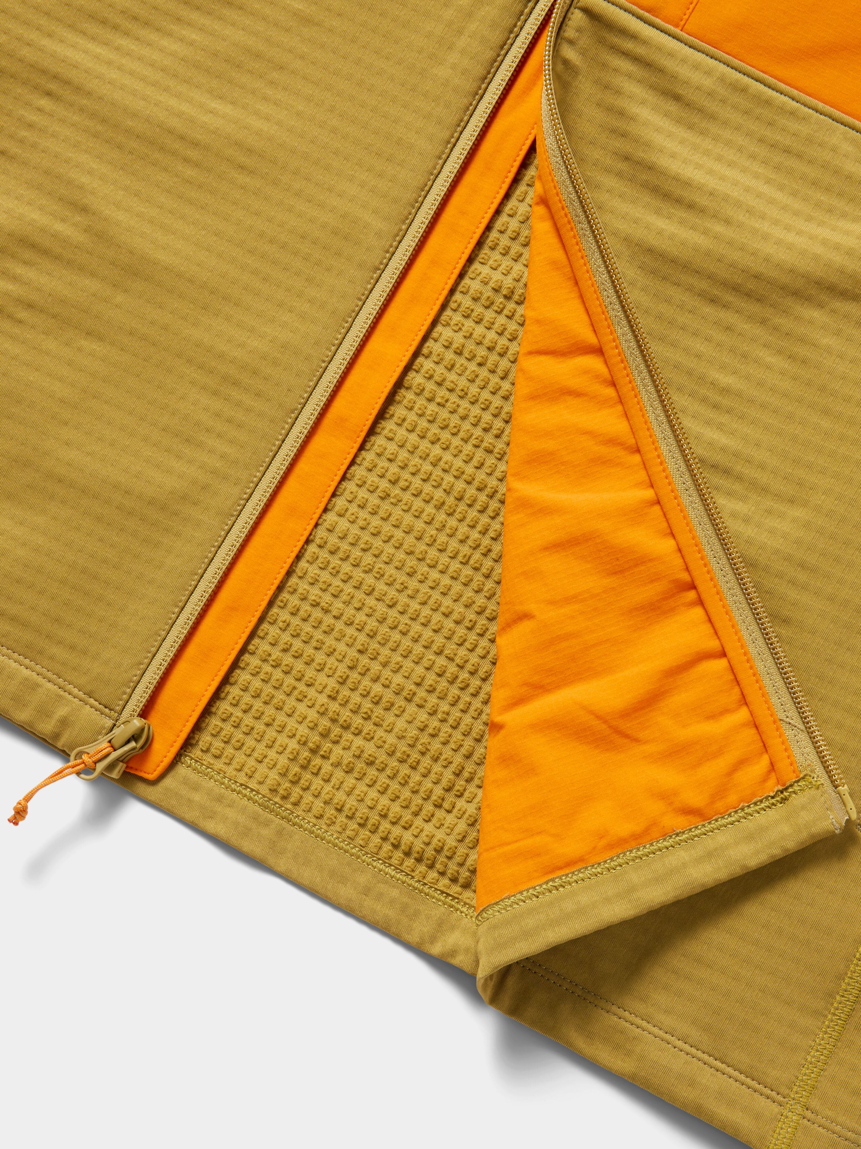 M's Lightweight Grid Tech Vest - Wheat/Blaze