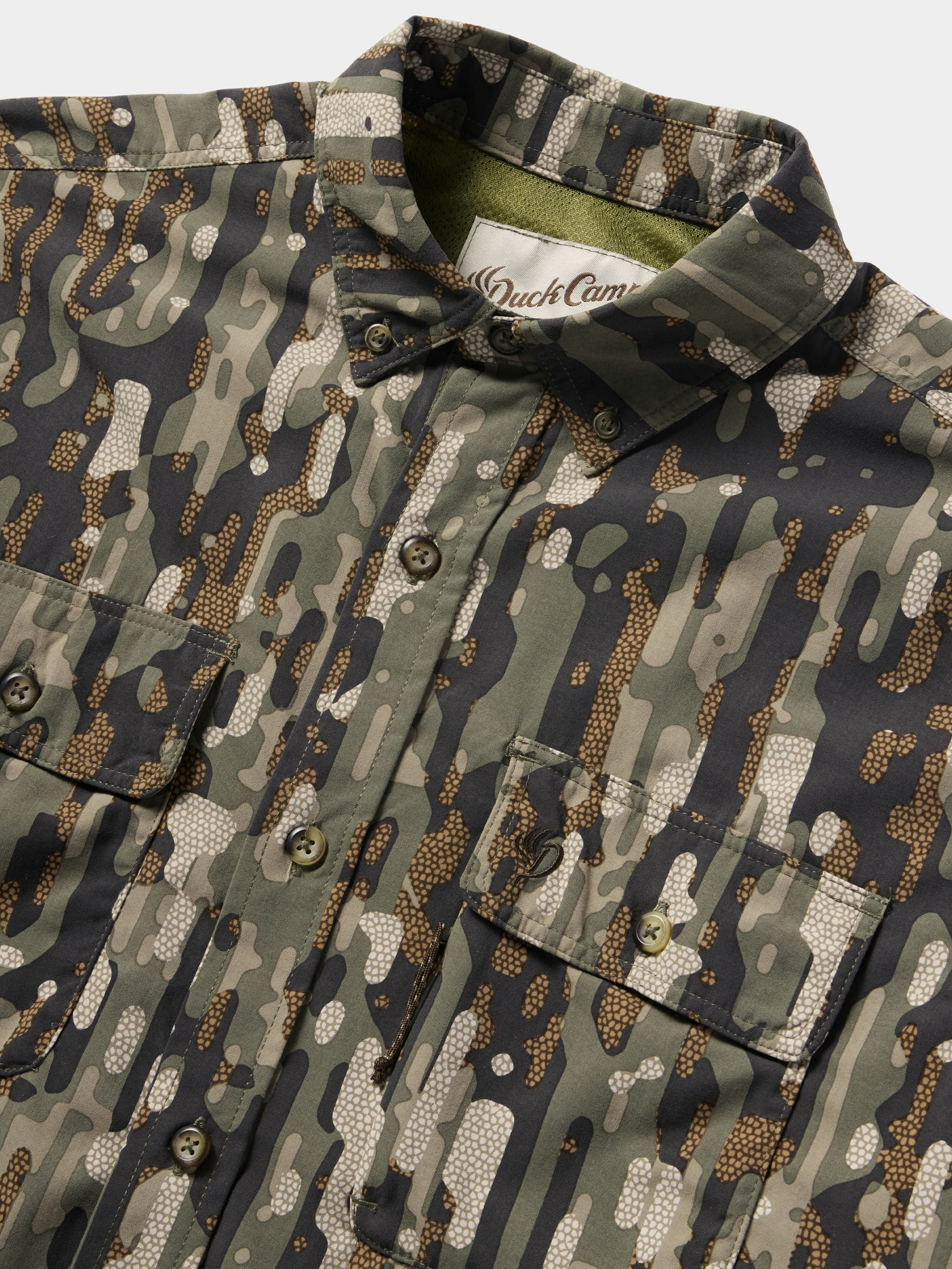 M's Lightweight Hunting Shirt Short Sleeve - Woodland