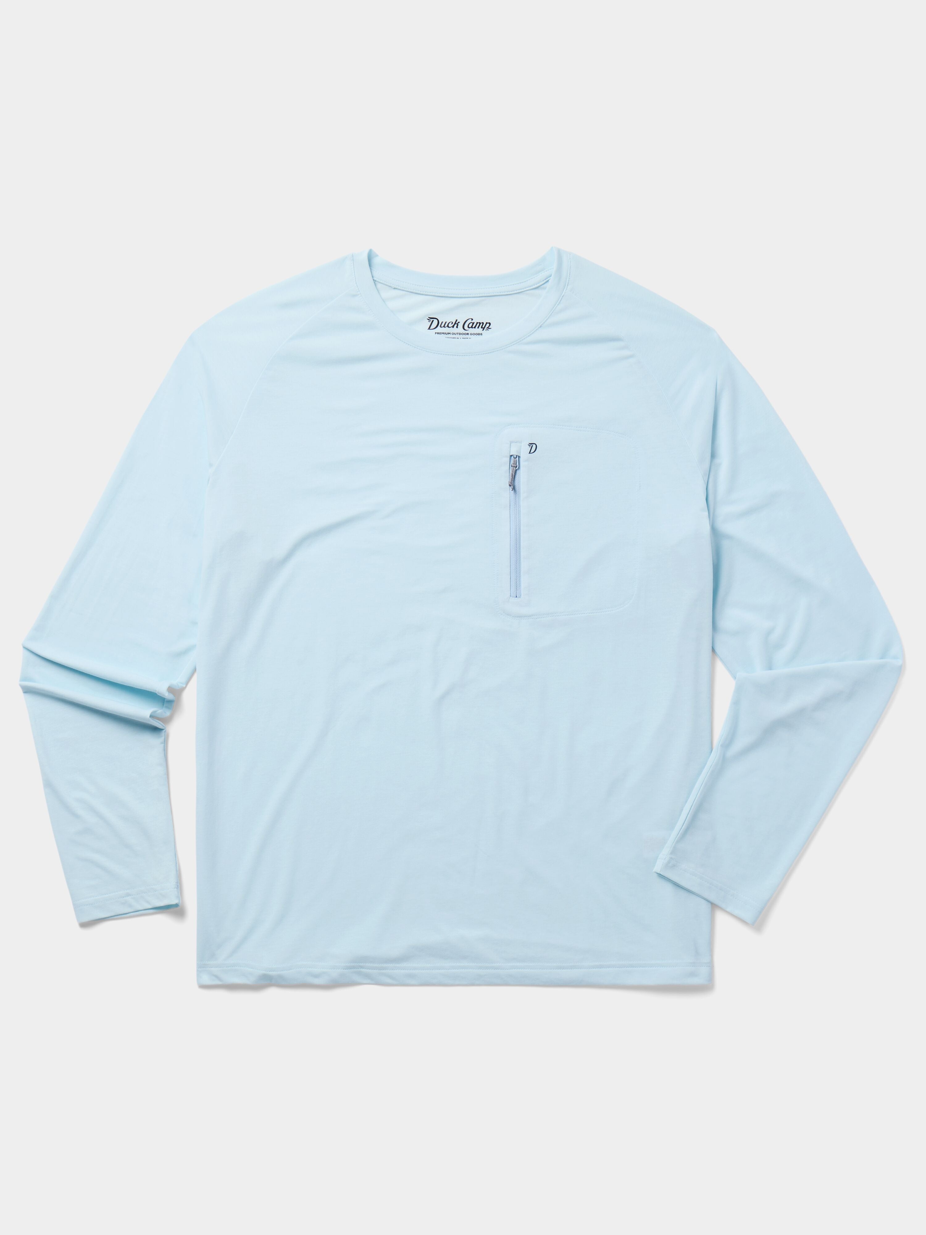 M's Lightweight Performance Crew - Ice Water