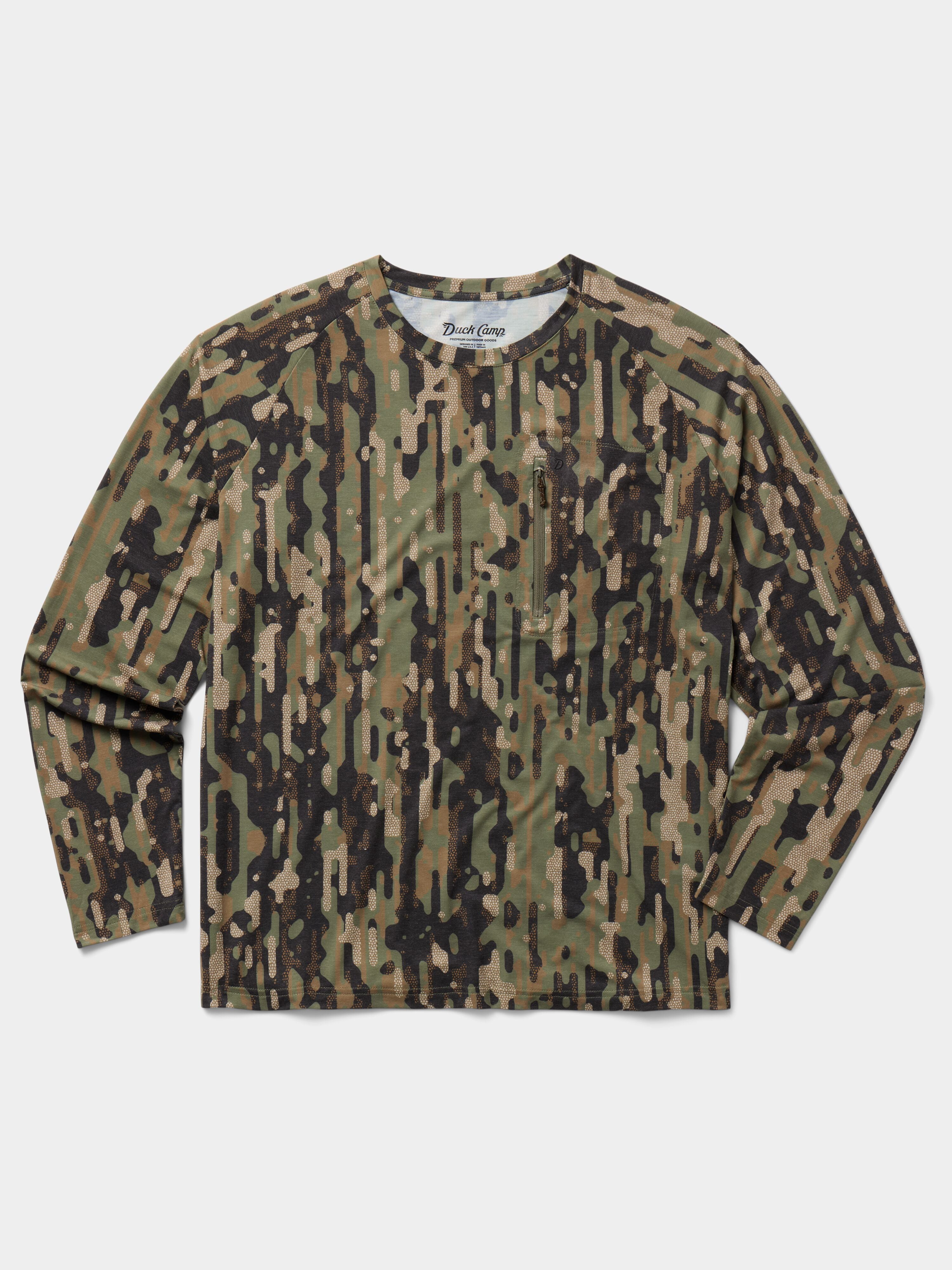 M's Lightweight Performance Crew - Woodland