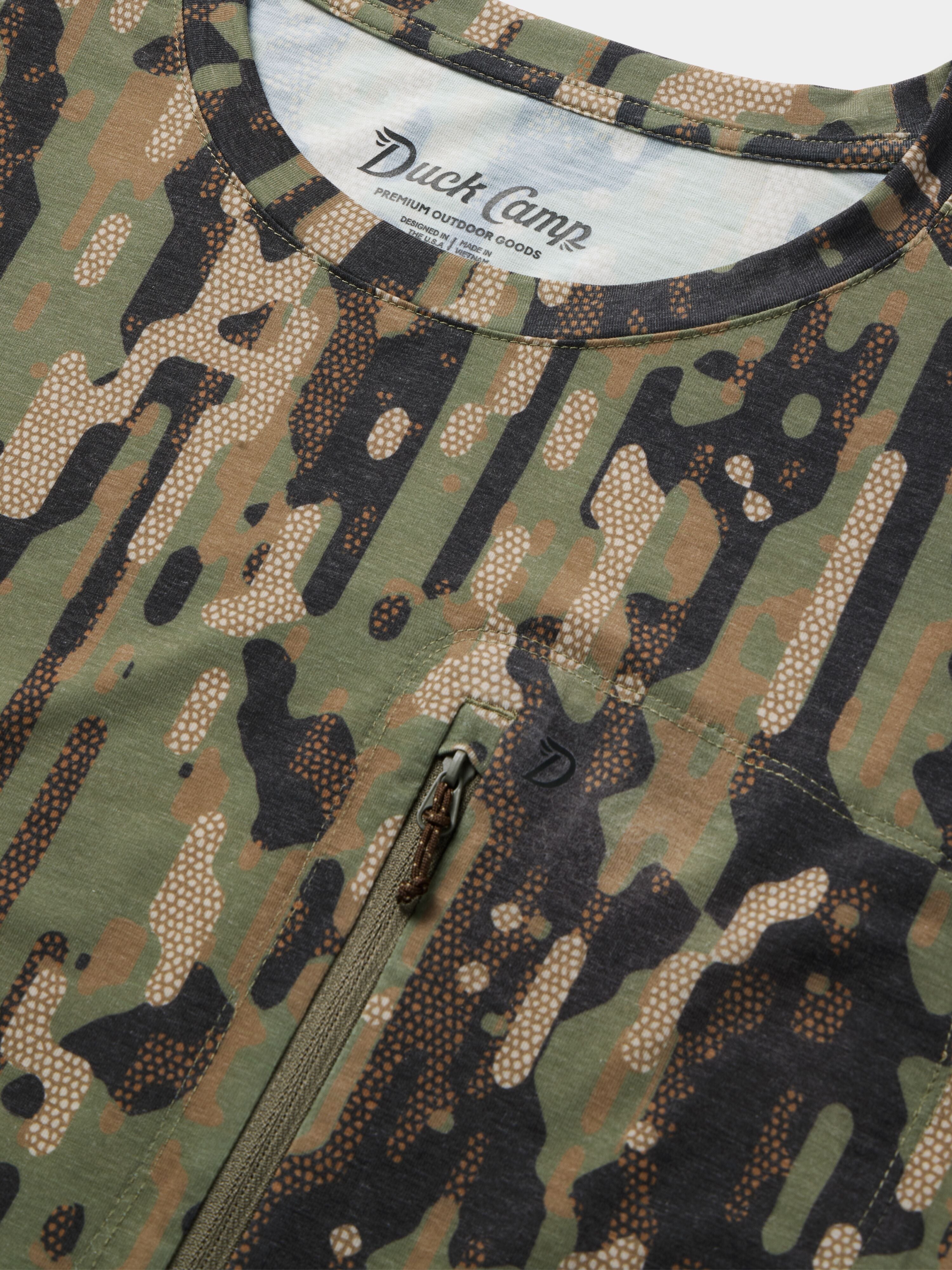 M's Lightweight Performance Crew - Woodland