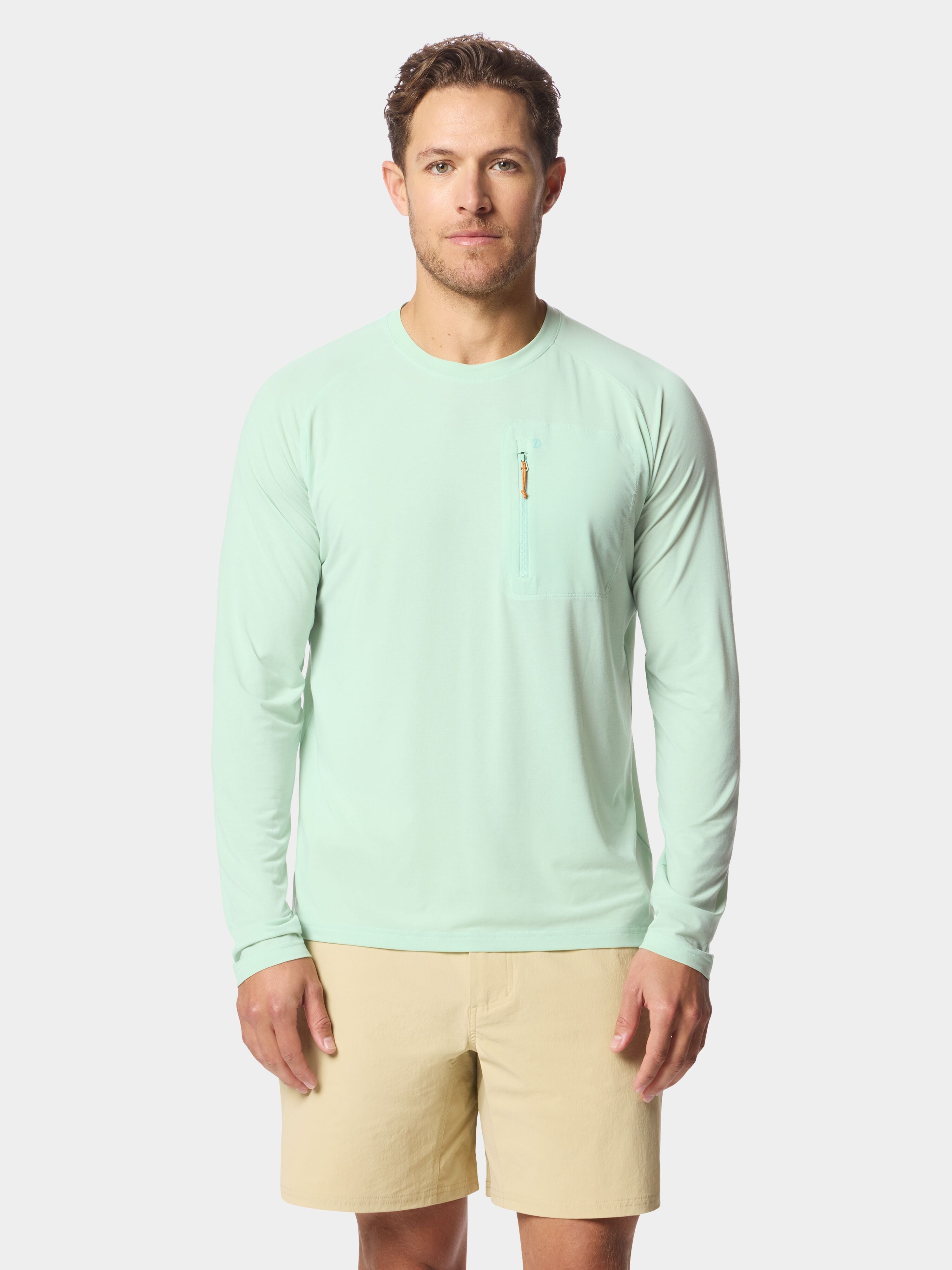 M's Lightweight Performance drirelease® Crew - Sea Foam