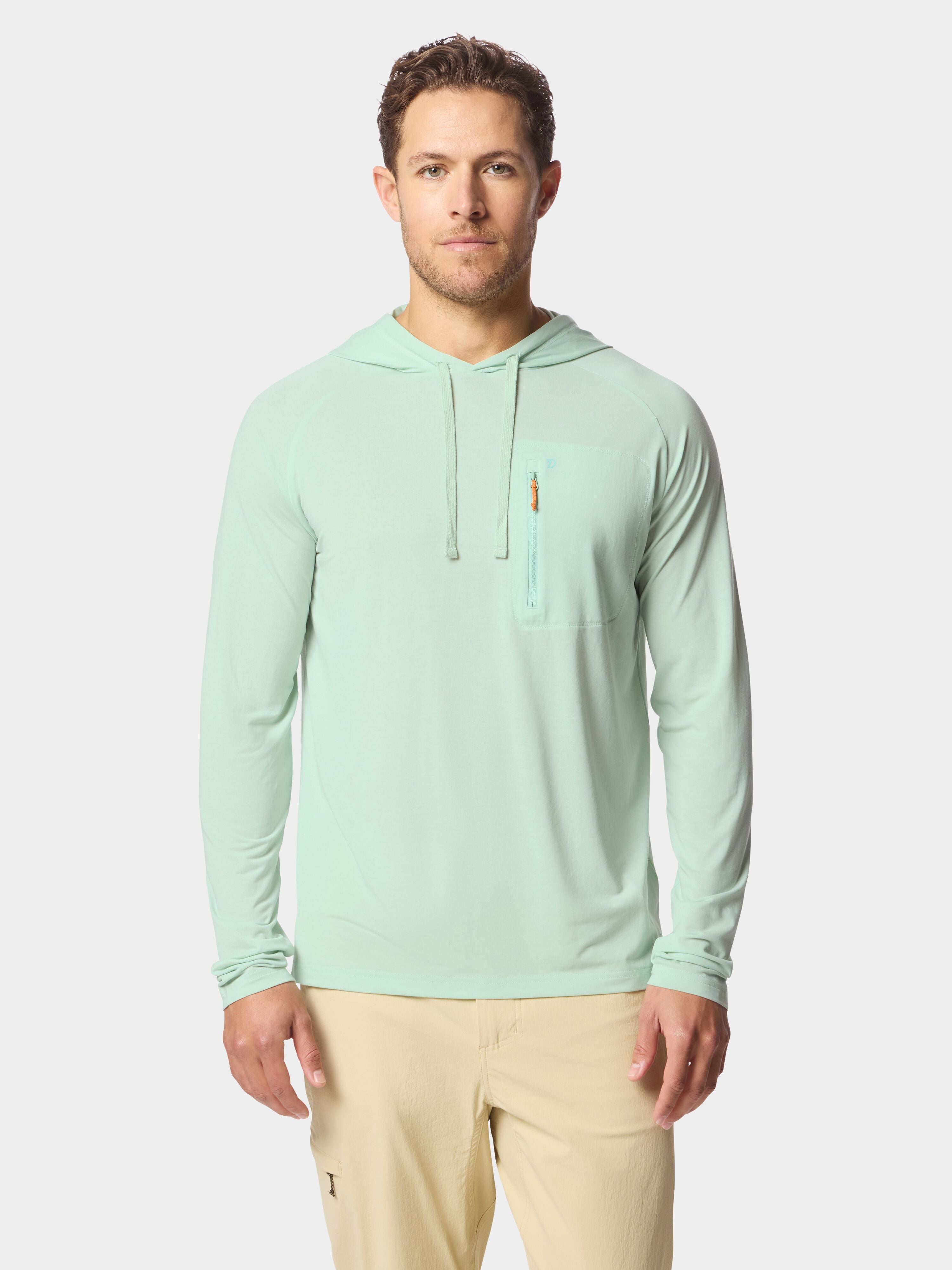 M's Lightweight Performance drirelease Hoodie - Sea Foam