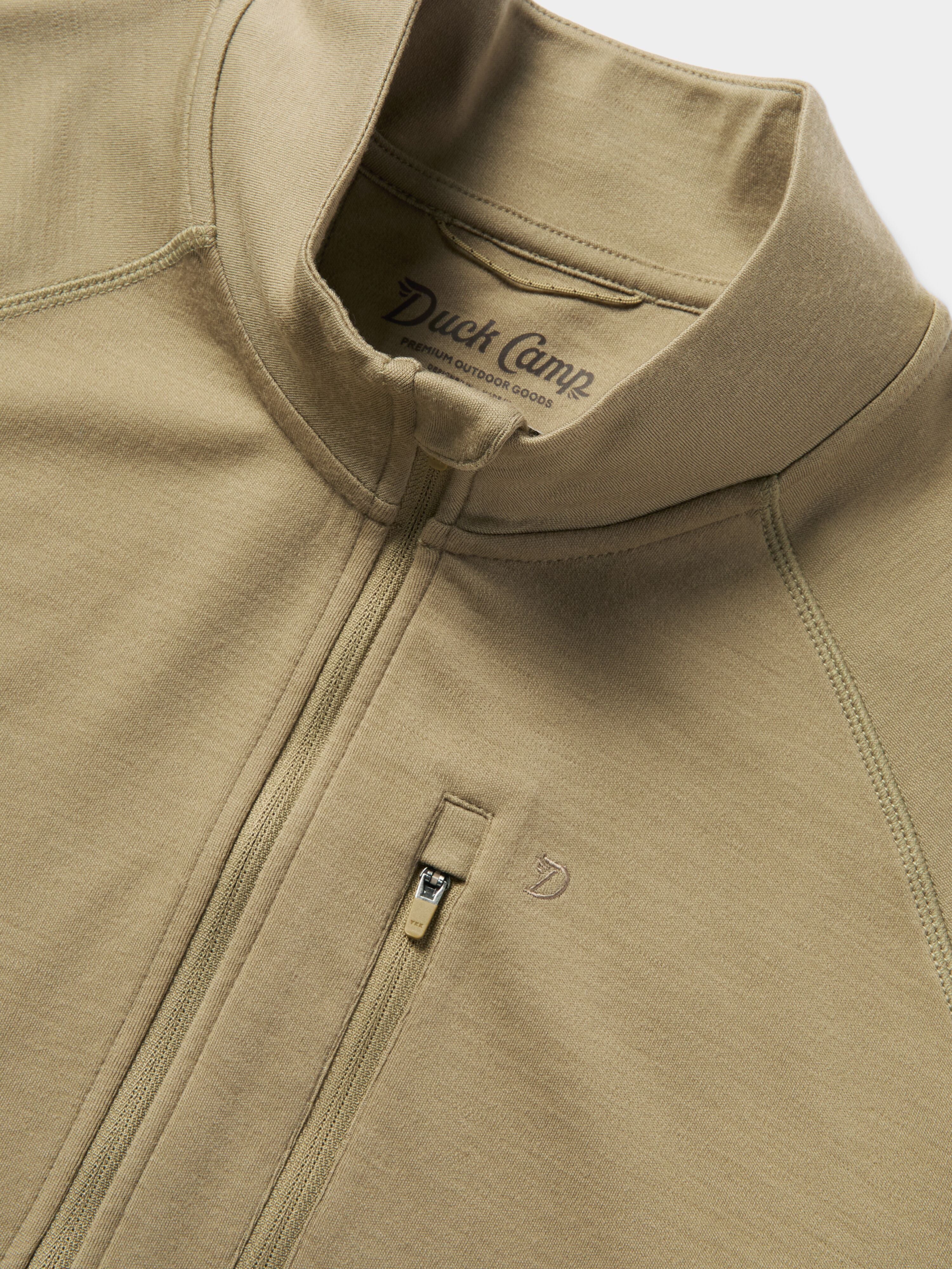 M's Merino Quarter Zip - Sagebrush