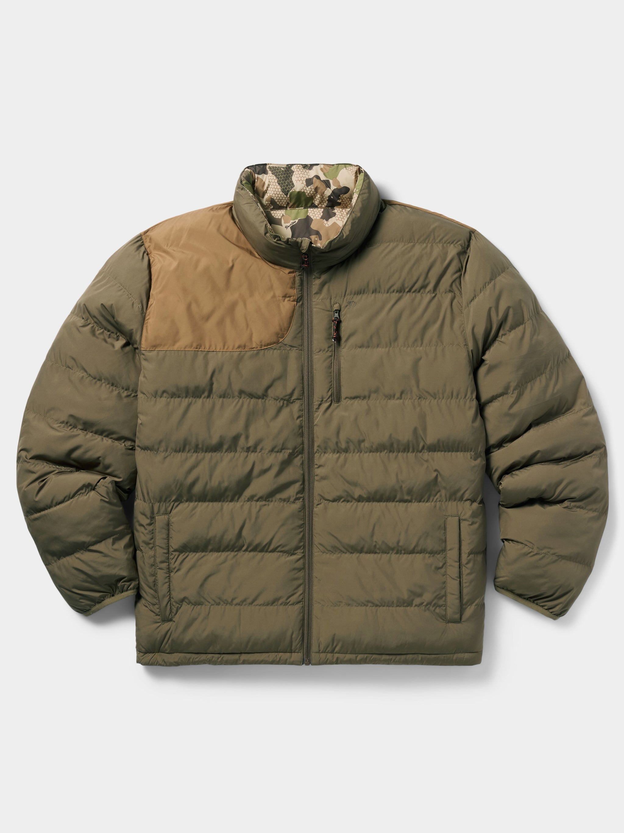 Camp David Veste d'hiver pour homme, blanc/noir, M Camp David Veste d'hiver pour homme, blanc/noir, M