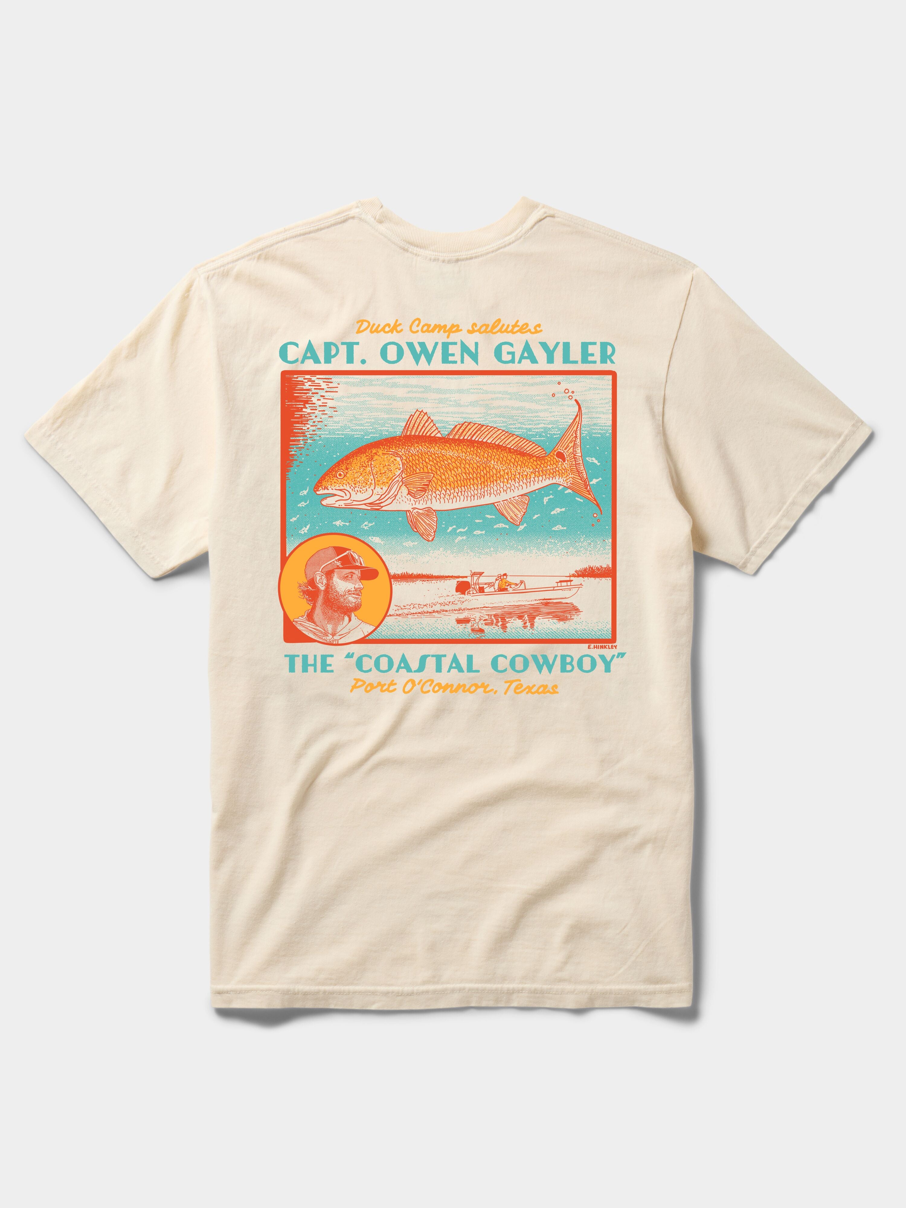 Owen Gayler "Coastal Cowboy" Tee - Ivory