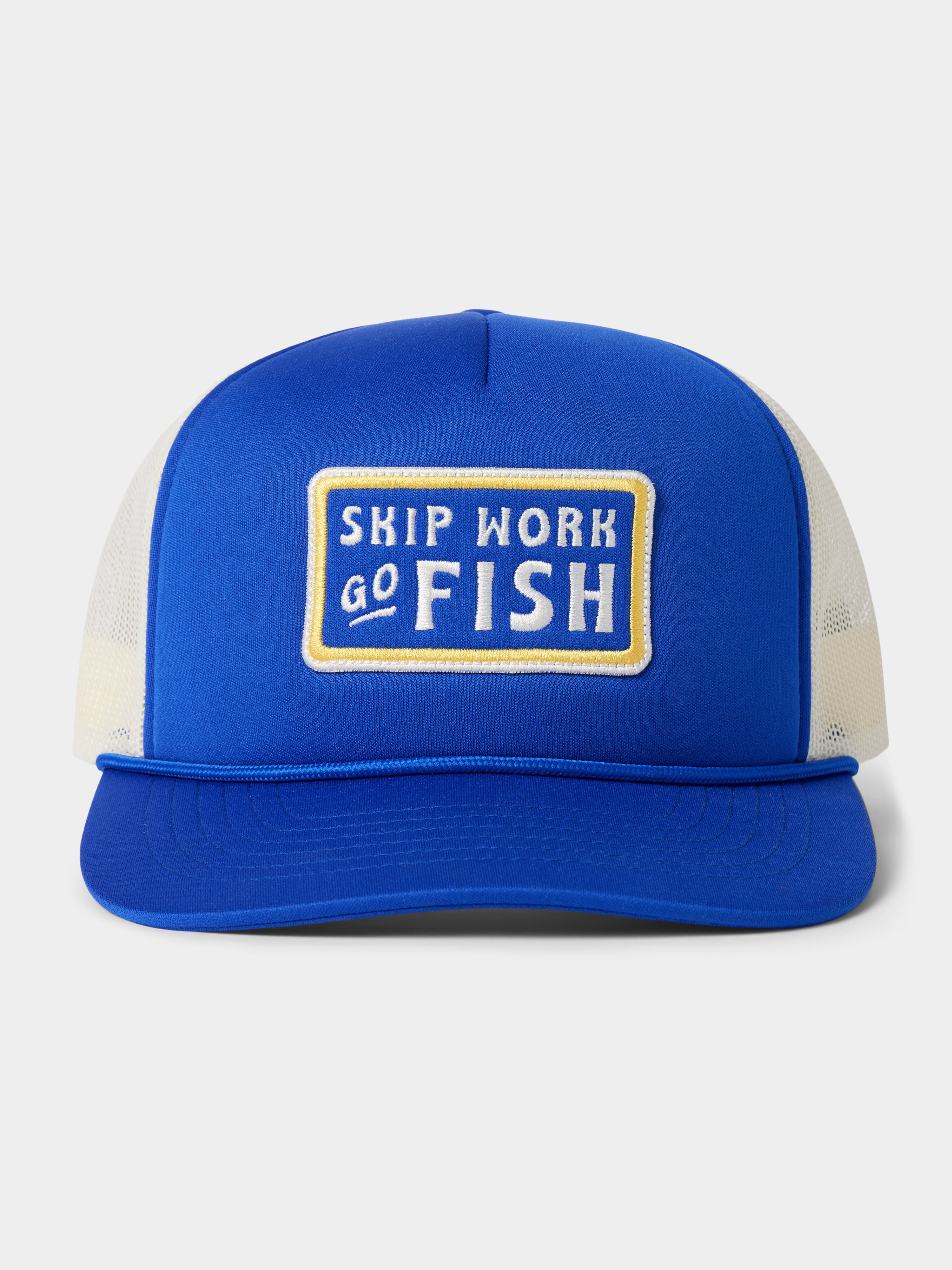 Skip Work Retro Trucker - Admiral Blue
