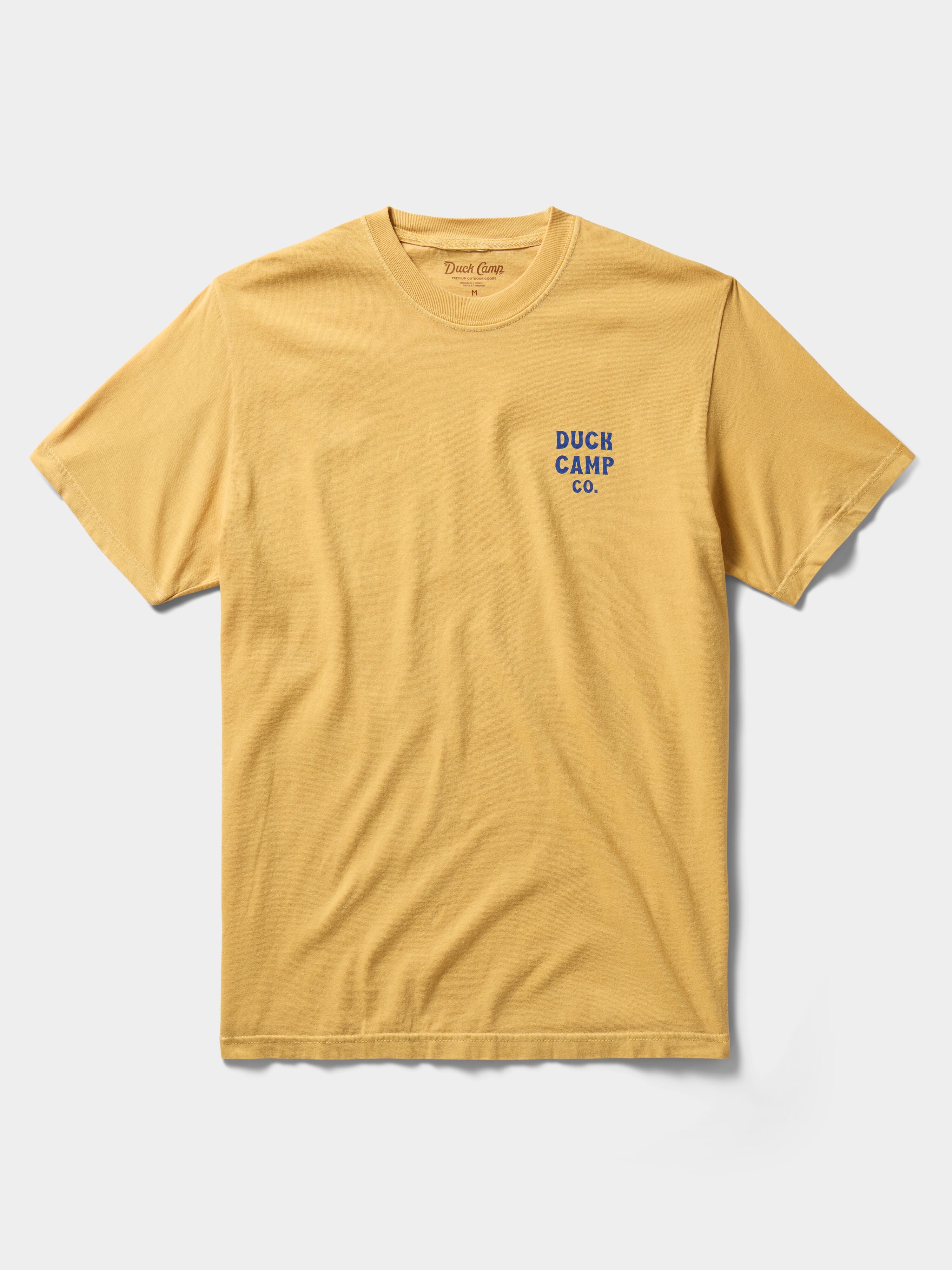 Skip Work Tee - Mustard