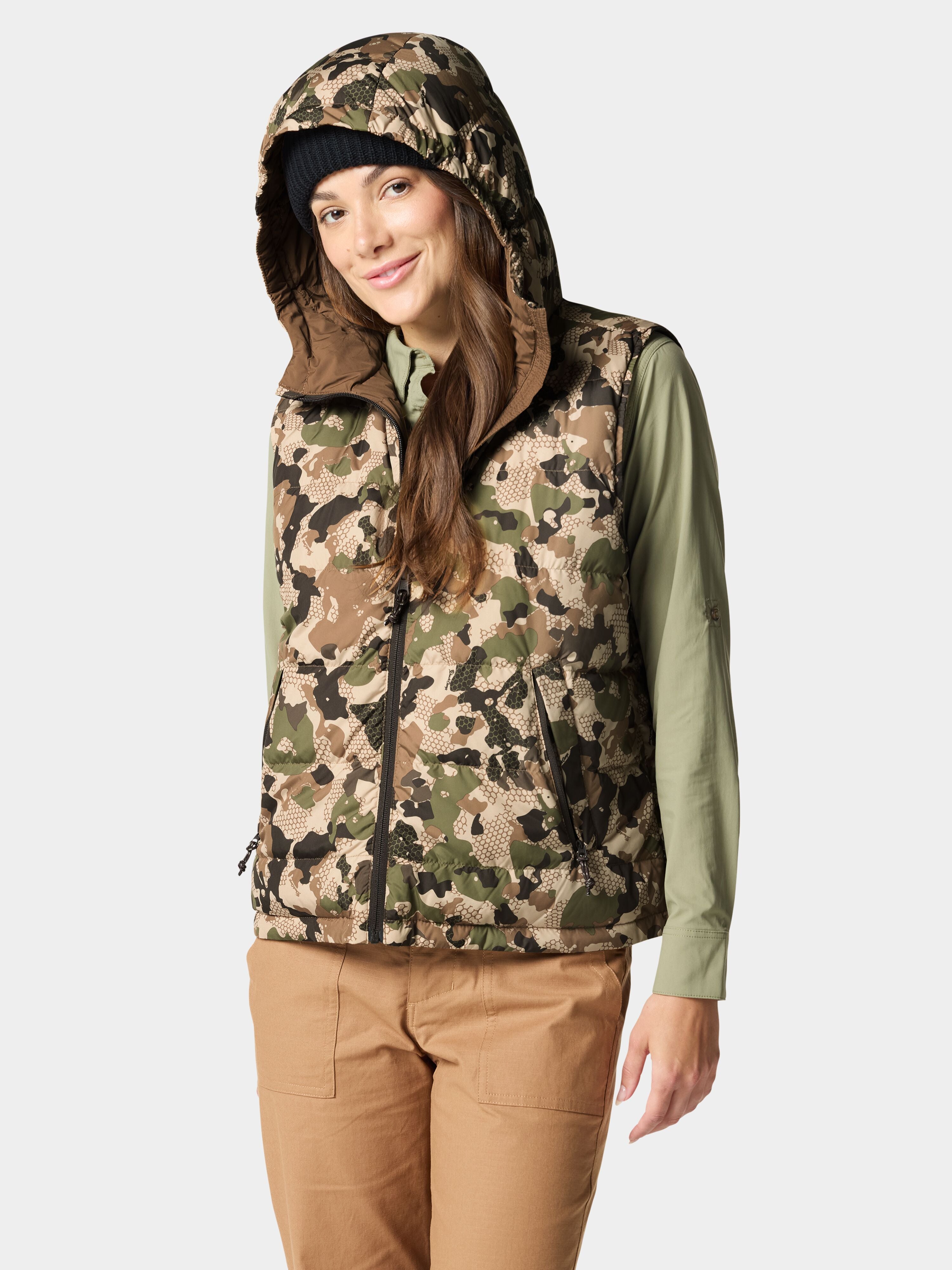 W's DryDown Reversible Vest - Pin Oak / Wetland