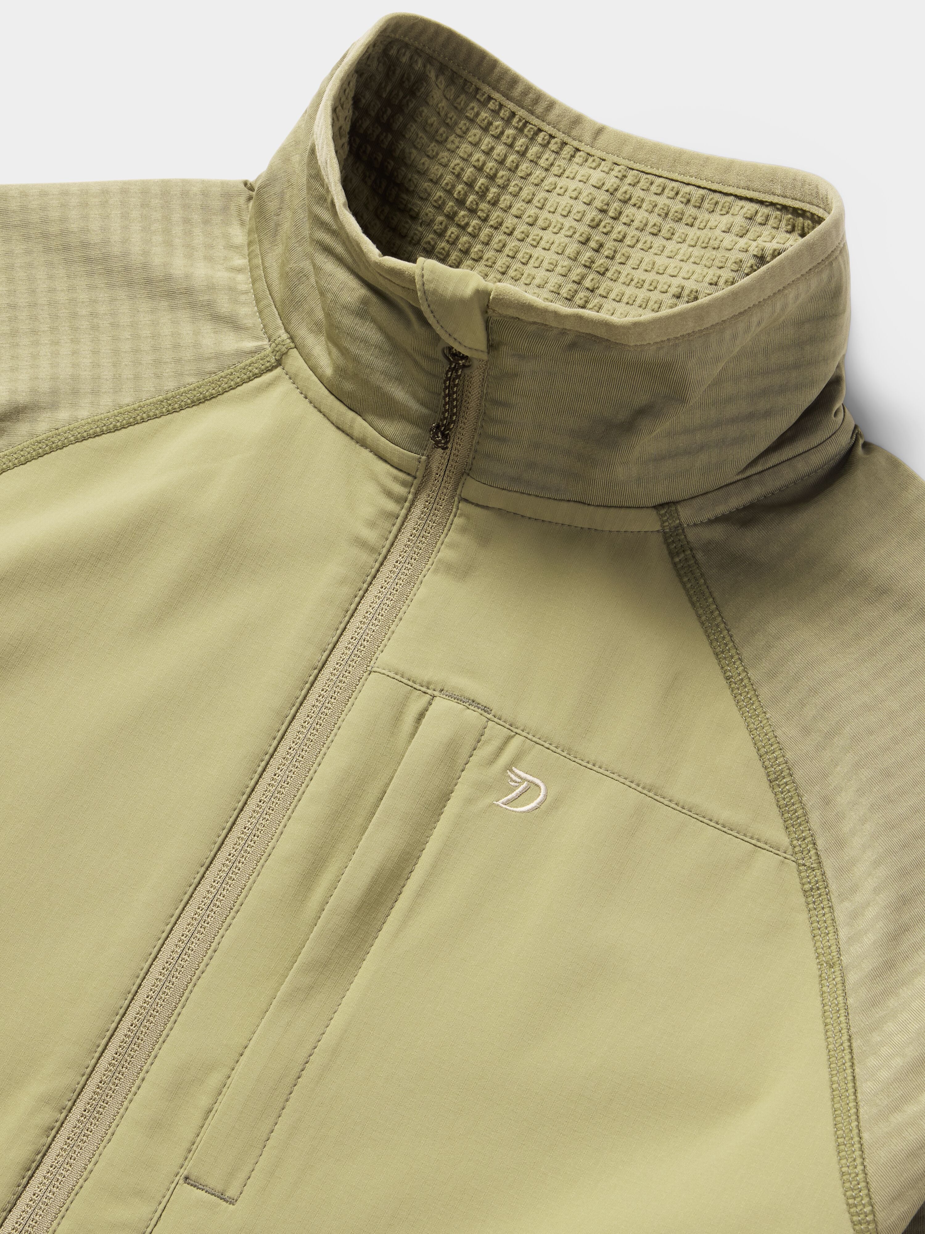 W's Lightweight Grid Tech Fleece Half Zip - Sagebrush