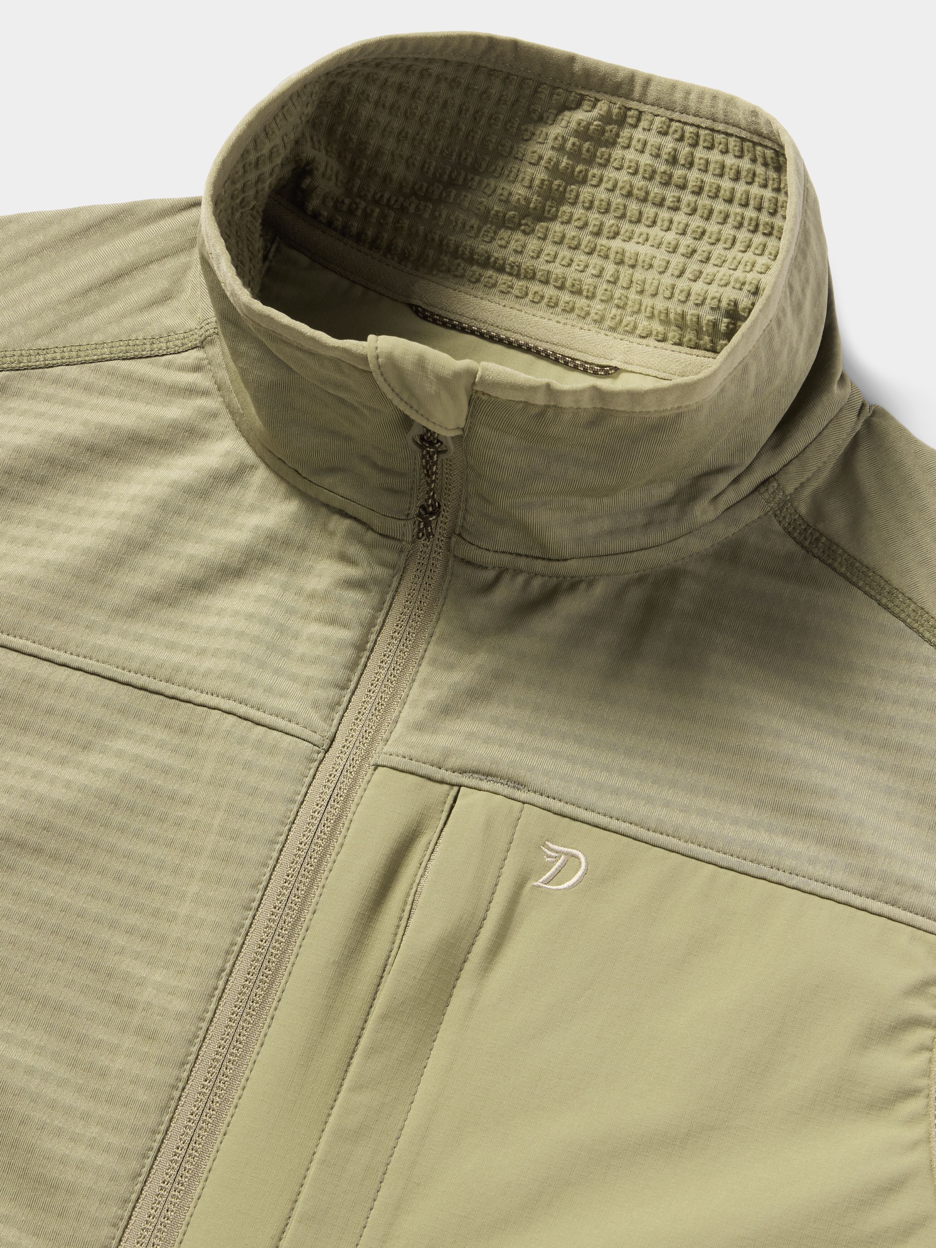 W's Lightweight Grid Tech Fleece Vest - Sagebrush