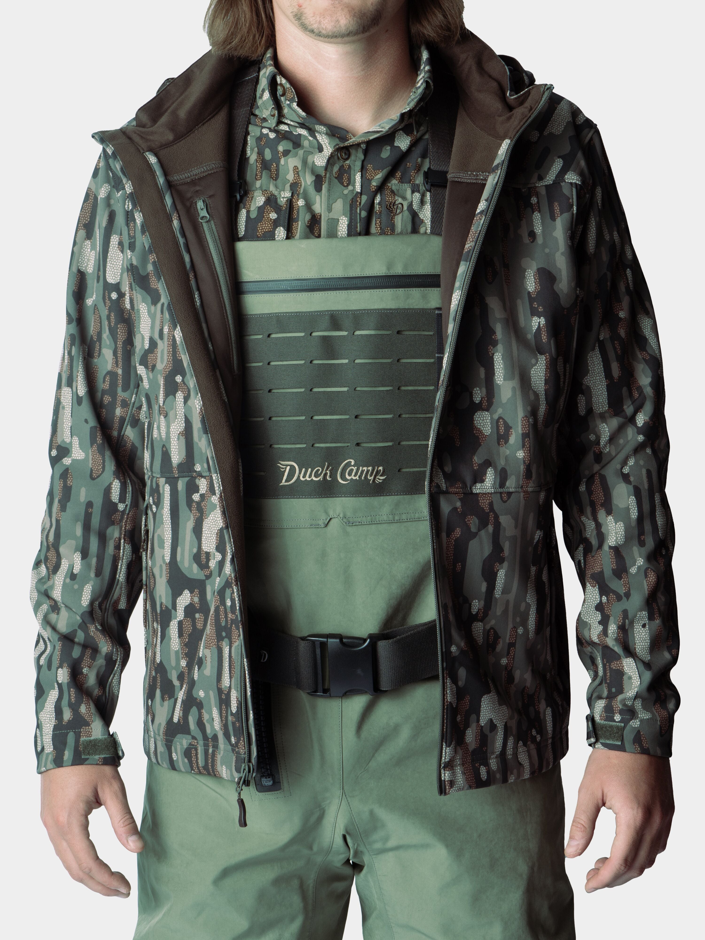 M's Zip Waders - Moss/Raven