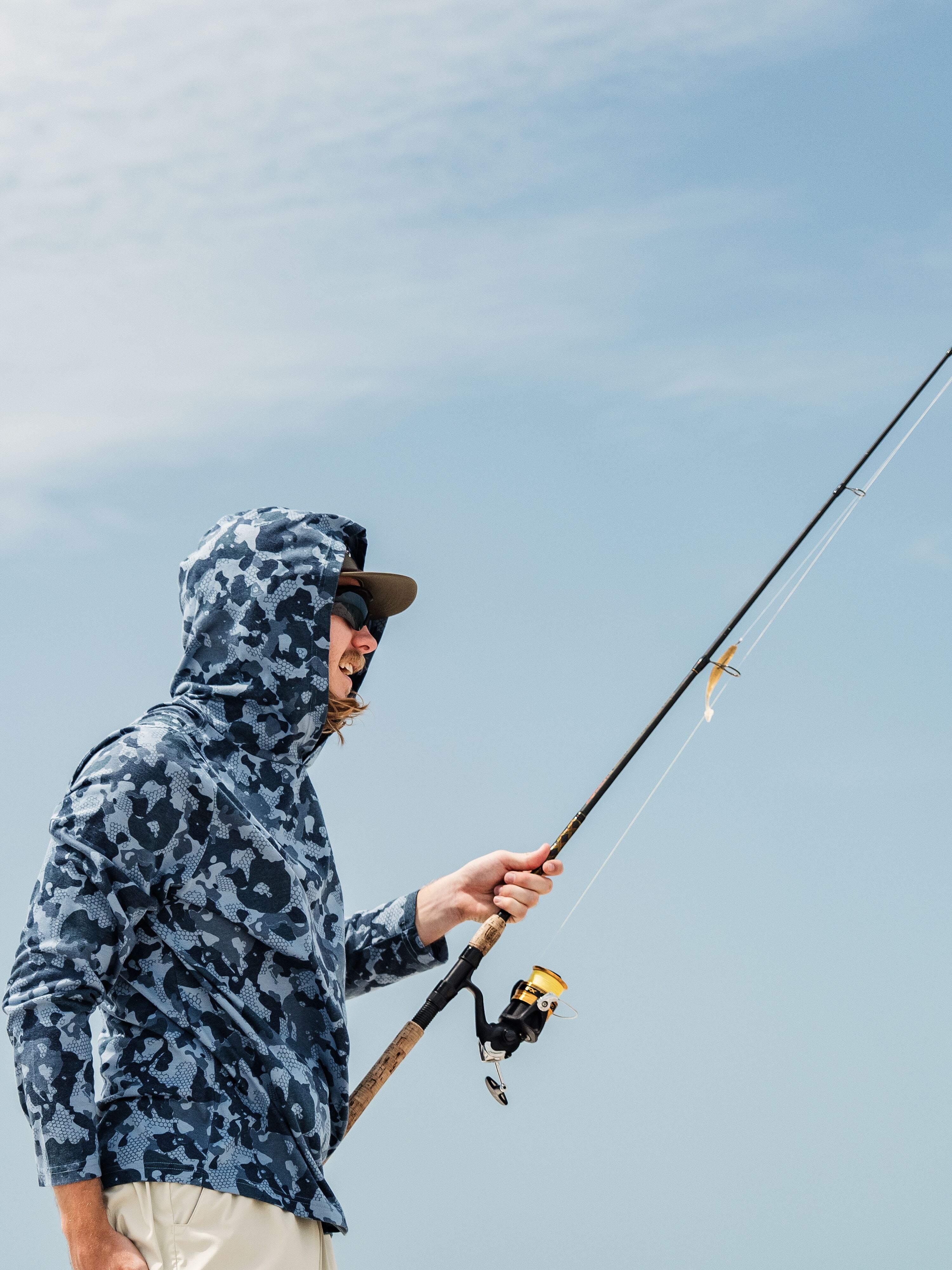 M's Essential drirelease® Hoodie - Coastal Wetland