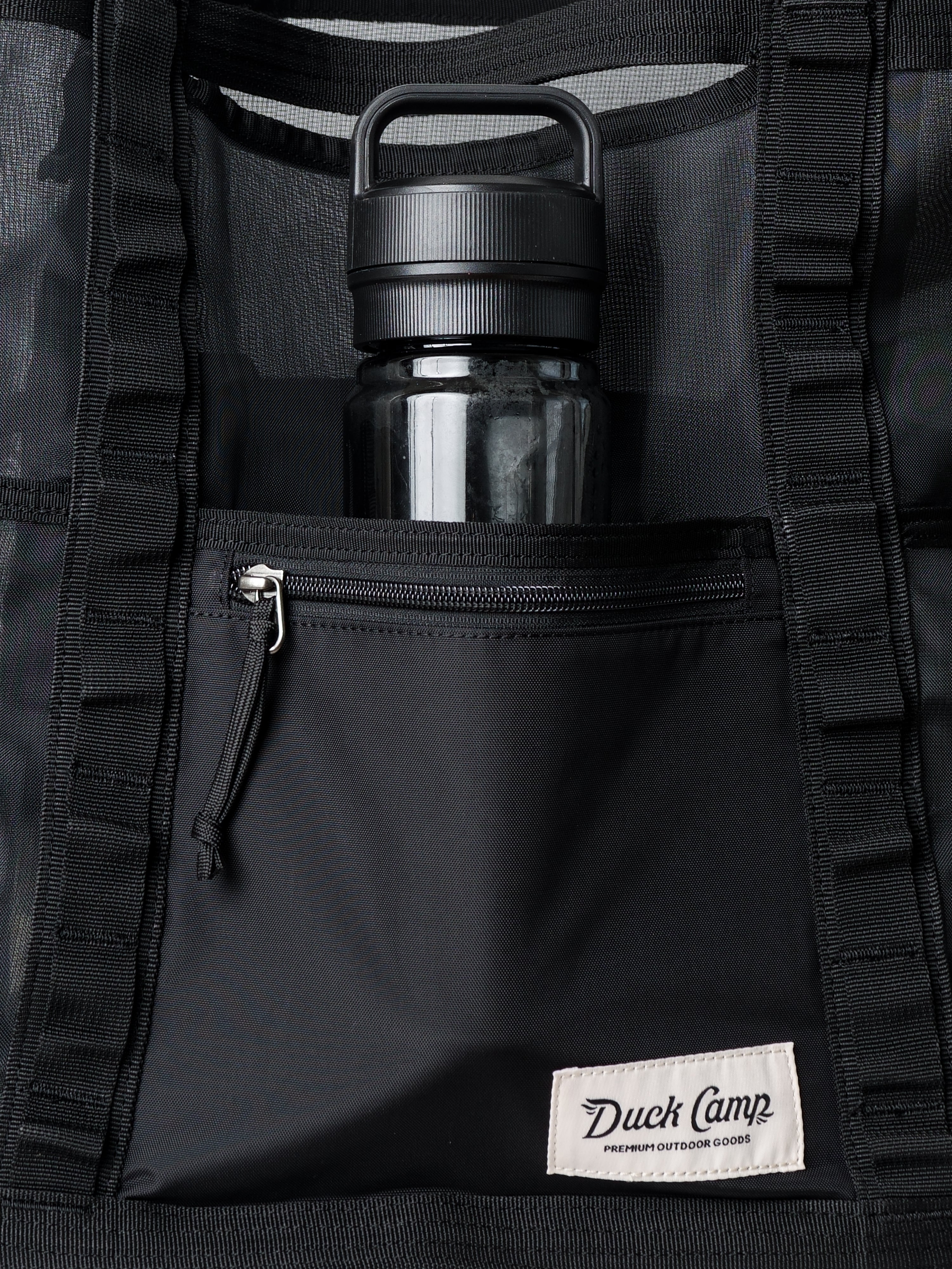 Small Mesh Gear Tote - Black